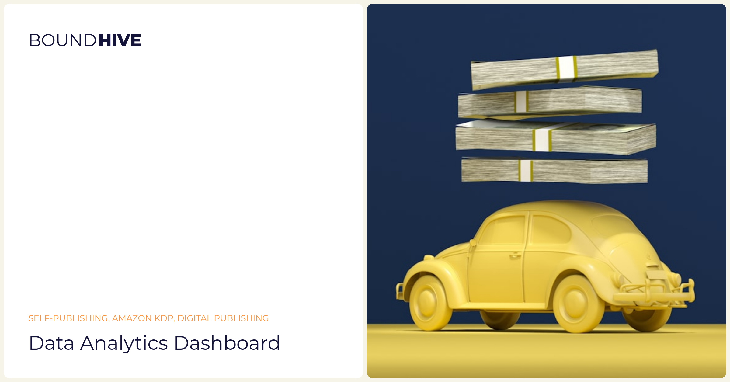 Data analytics dashboard
