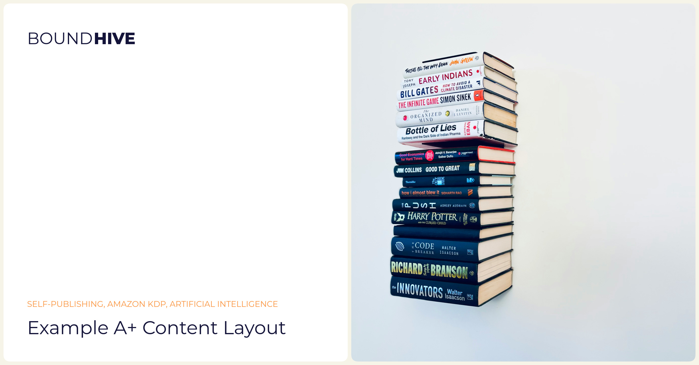 Example A+ Content layout