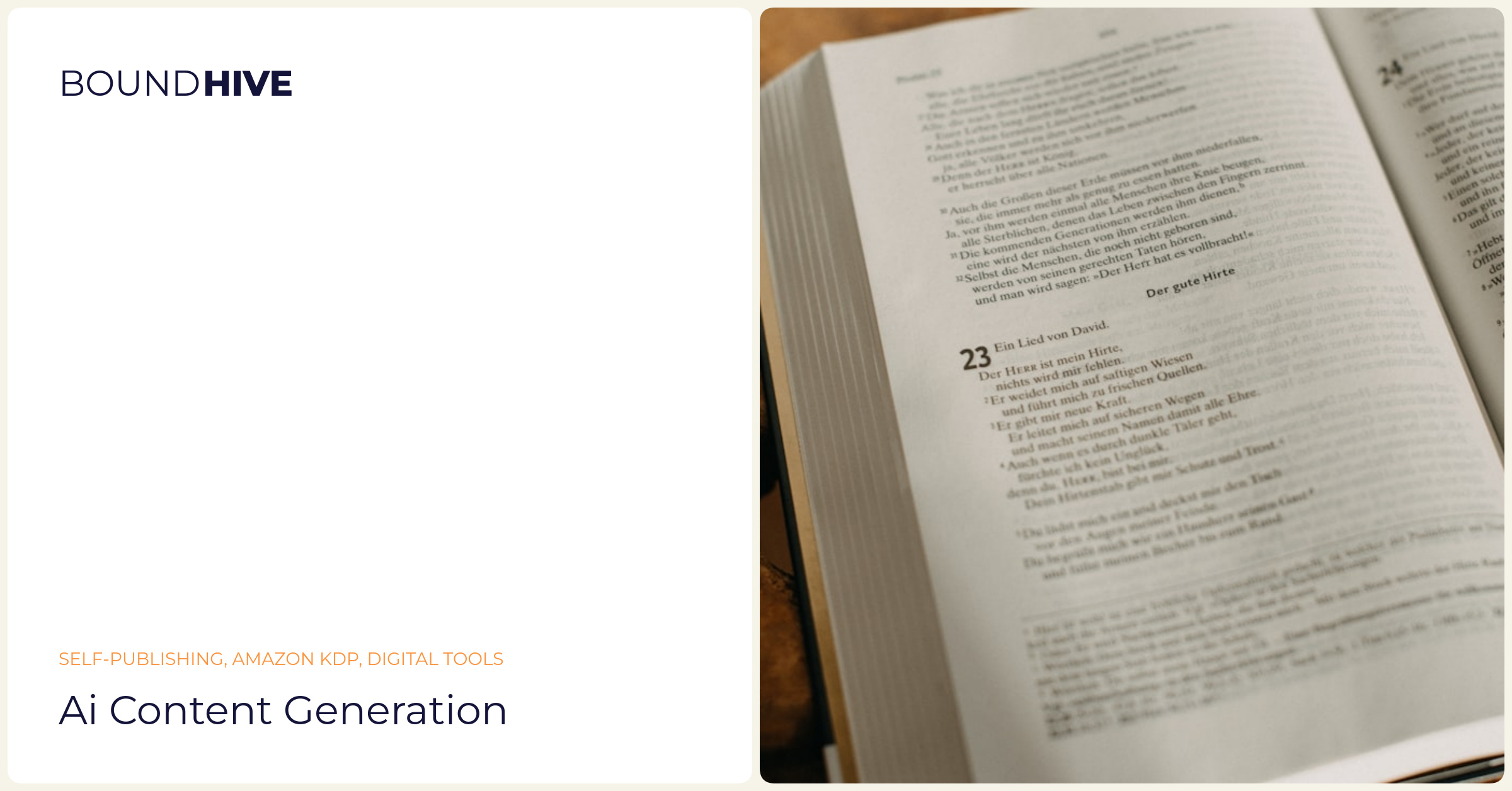 AI Content Creation AI content generation