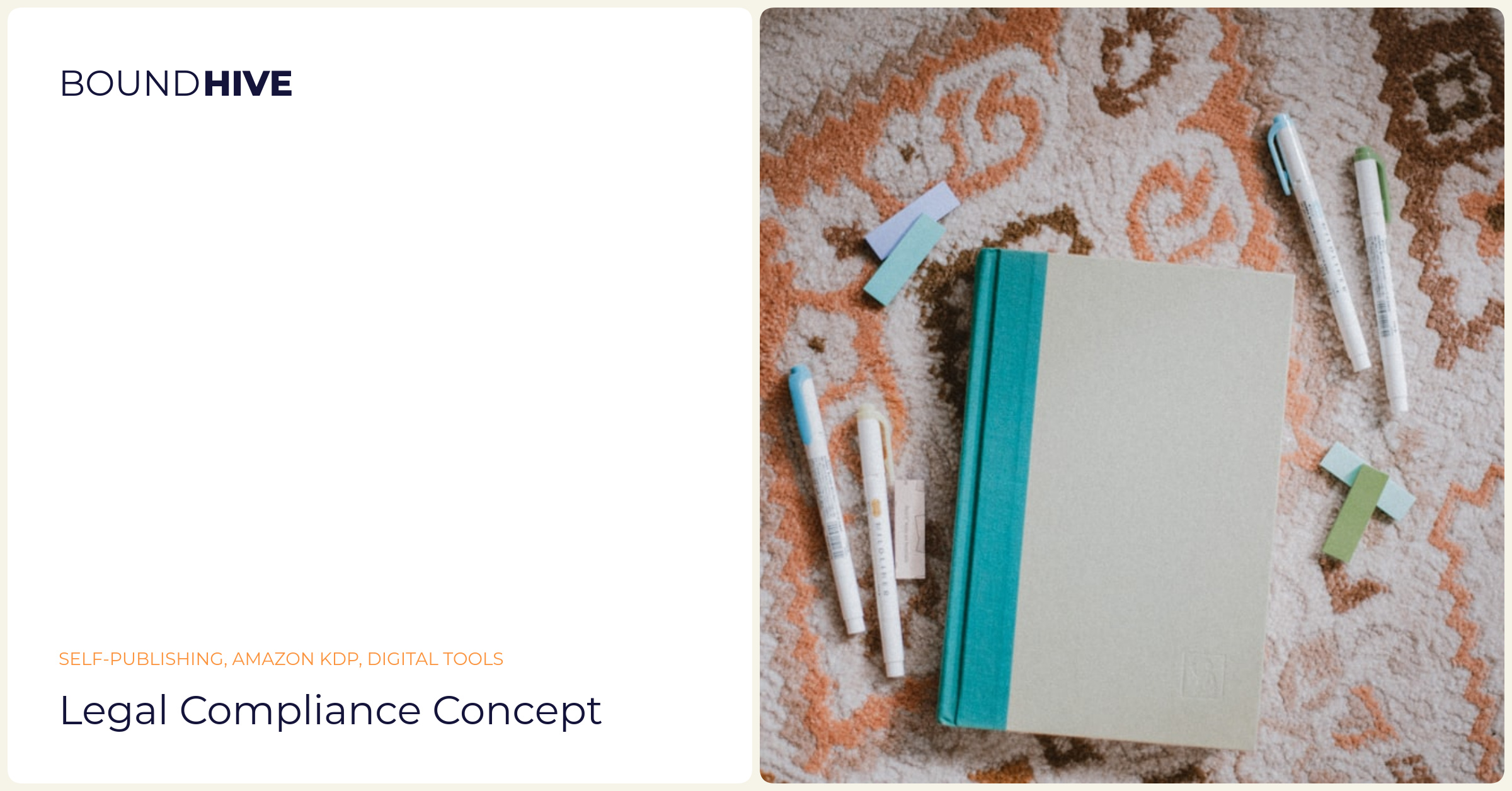 KDP Compliance Legal compliance concept