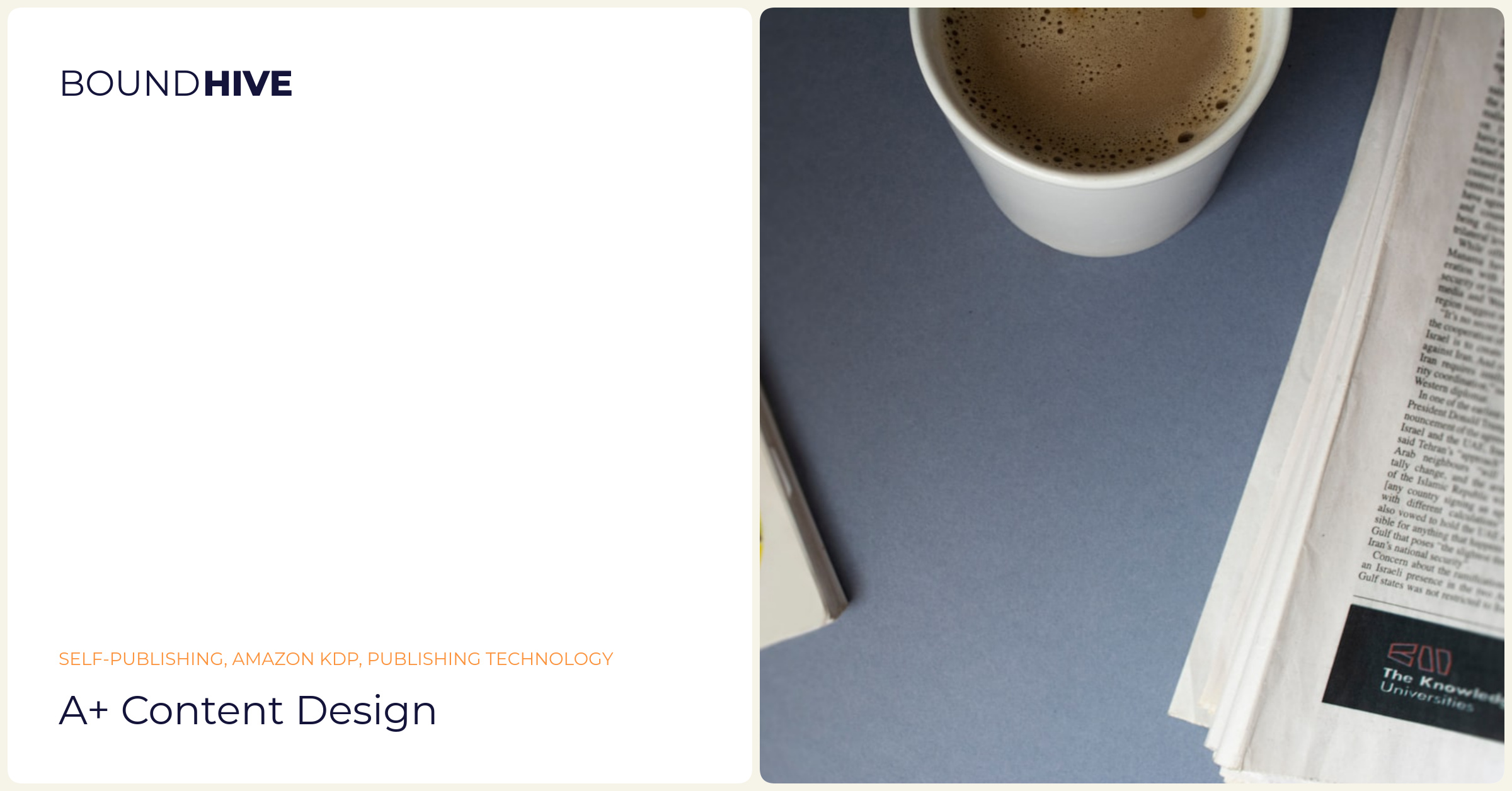 A+ Content Design