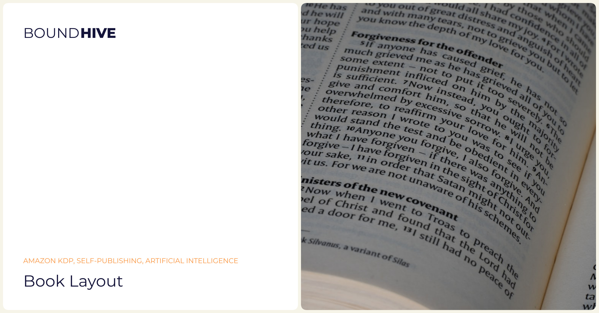 Ebook Layout Design Book layout