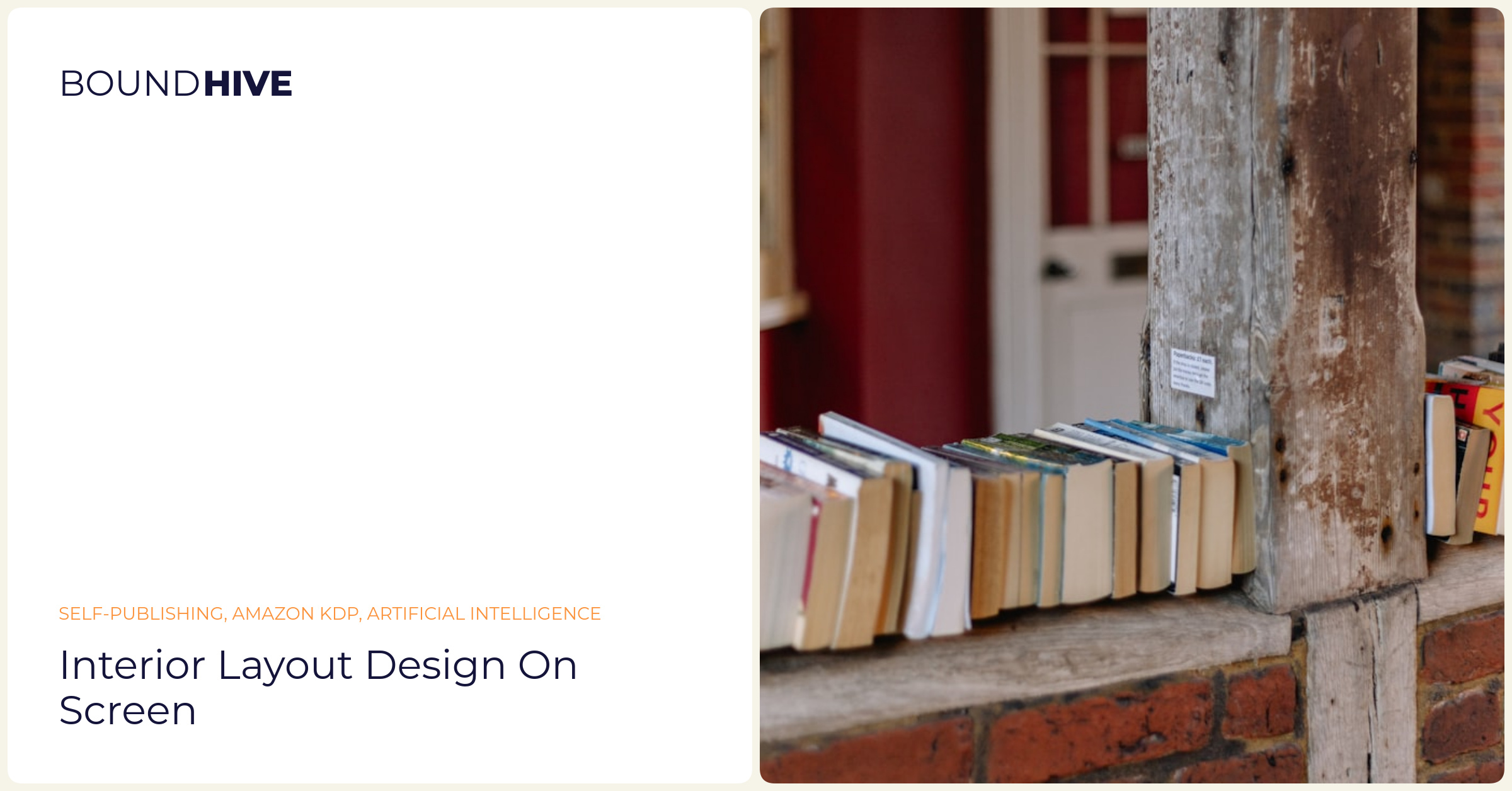 Ebook interior layout design Interior layout design on screen