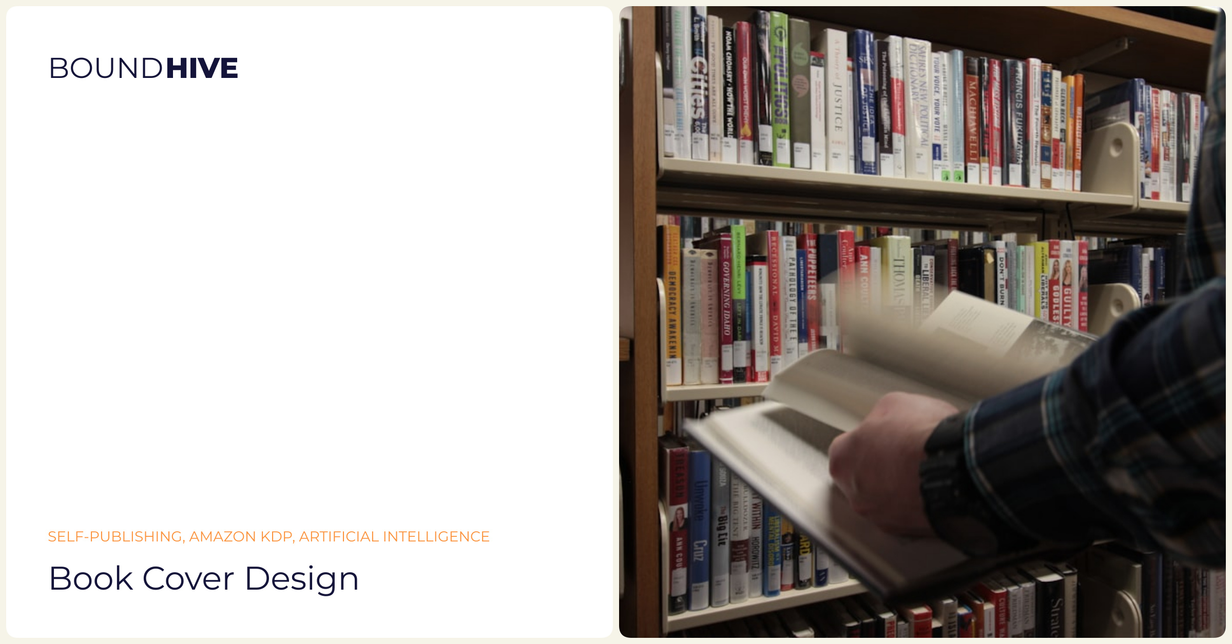 AI-generated book covers Book cover design