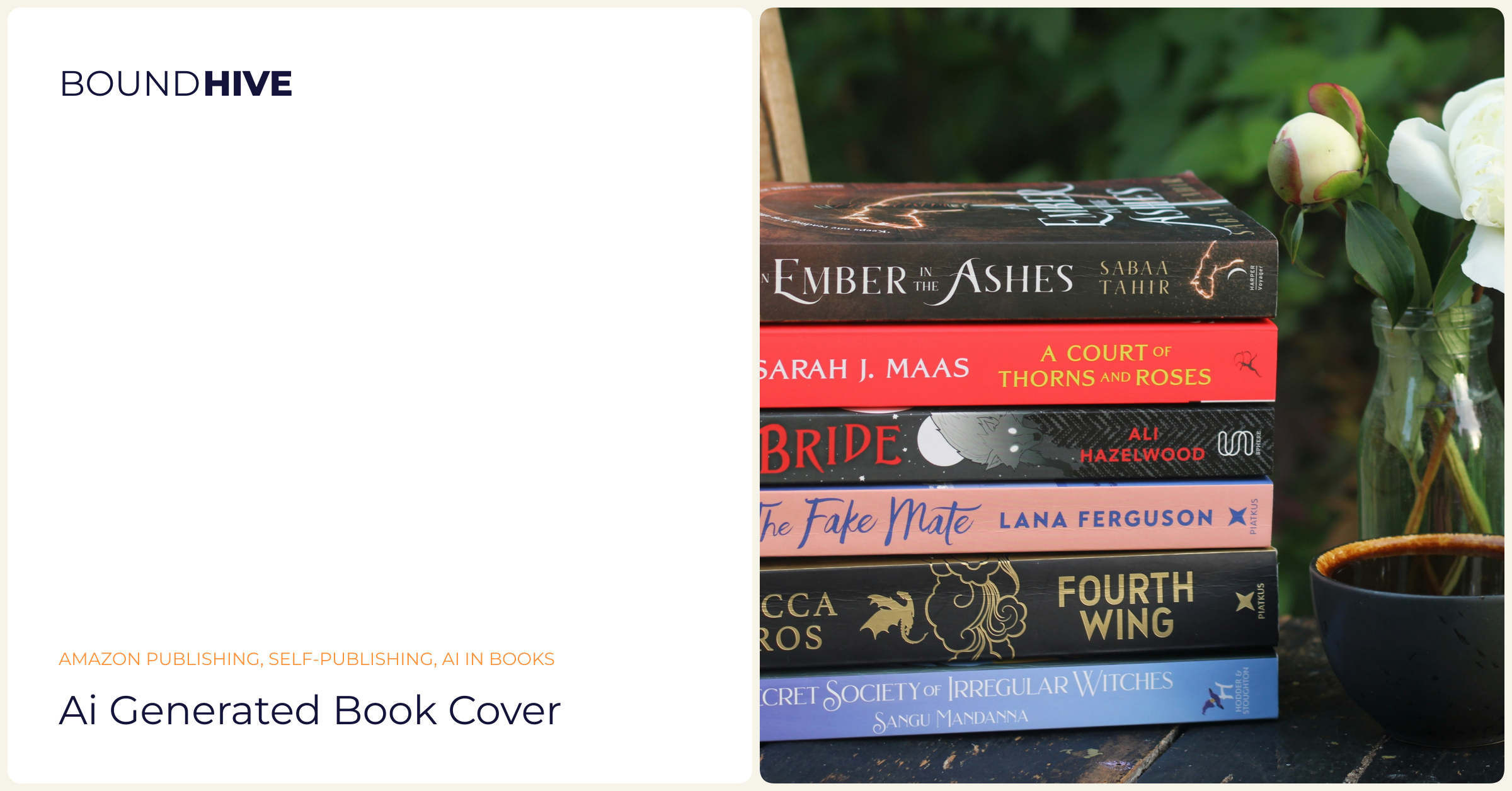 AI generated book cover