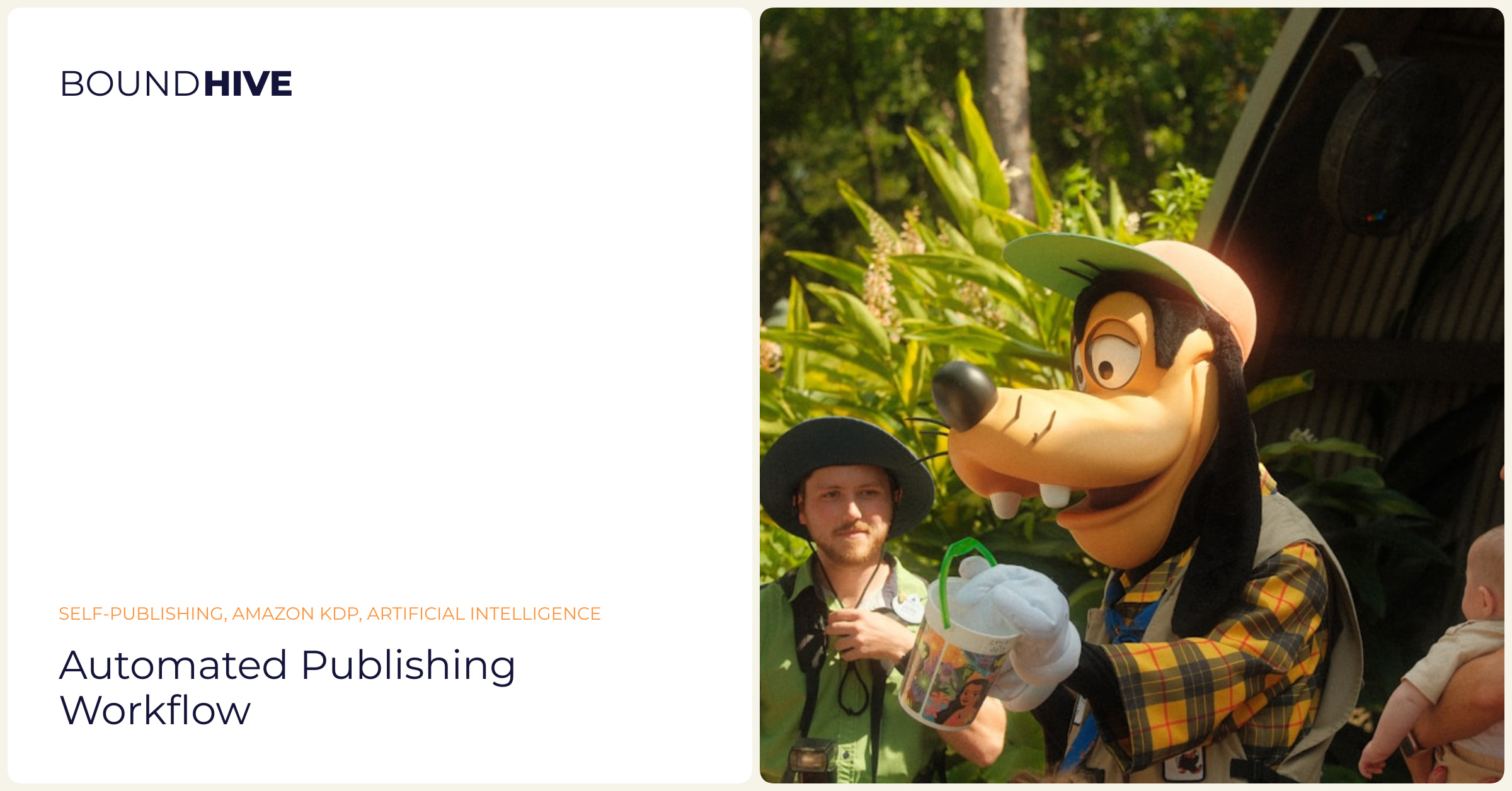 Automated publishing workflow