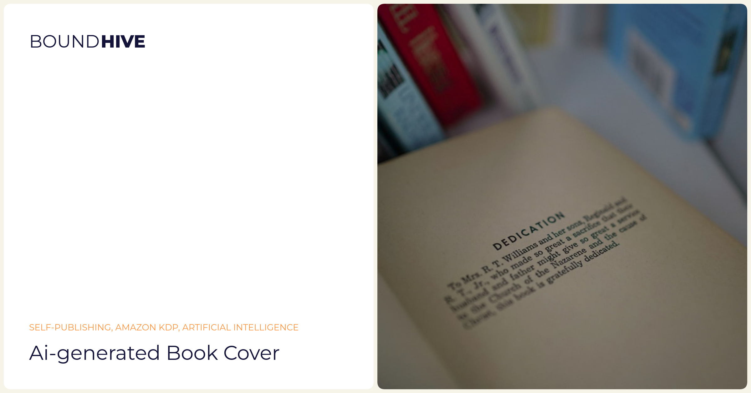 AI designed book cover AI-generated book cover