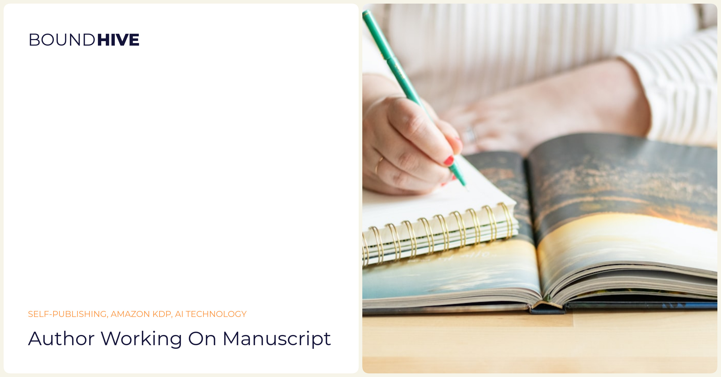 Author using AI tool for manuscript editing Author working on manuscript