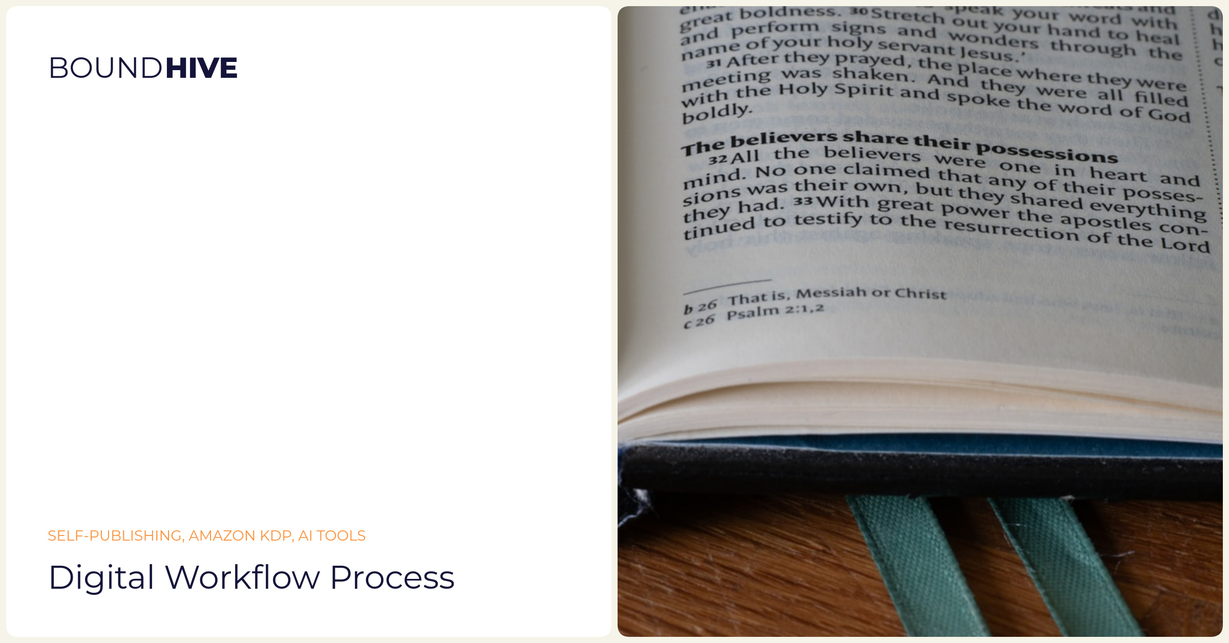 Digital workflow process