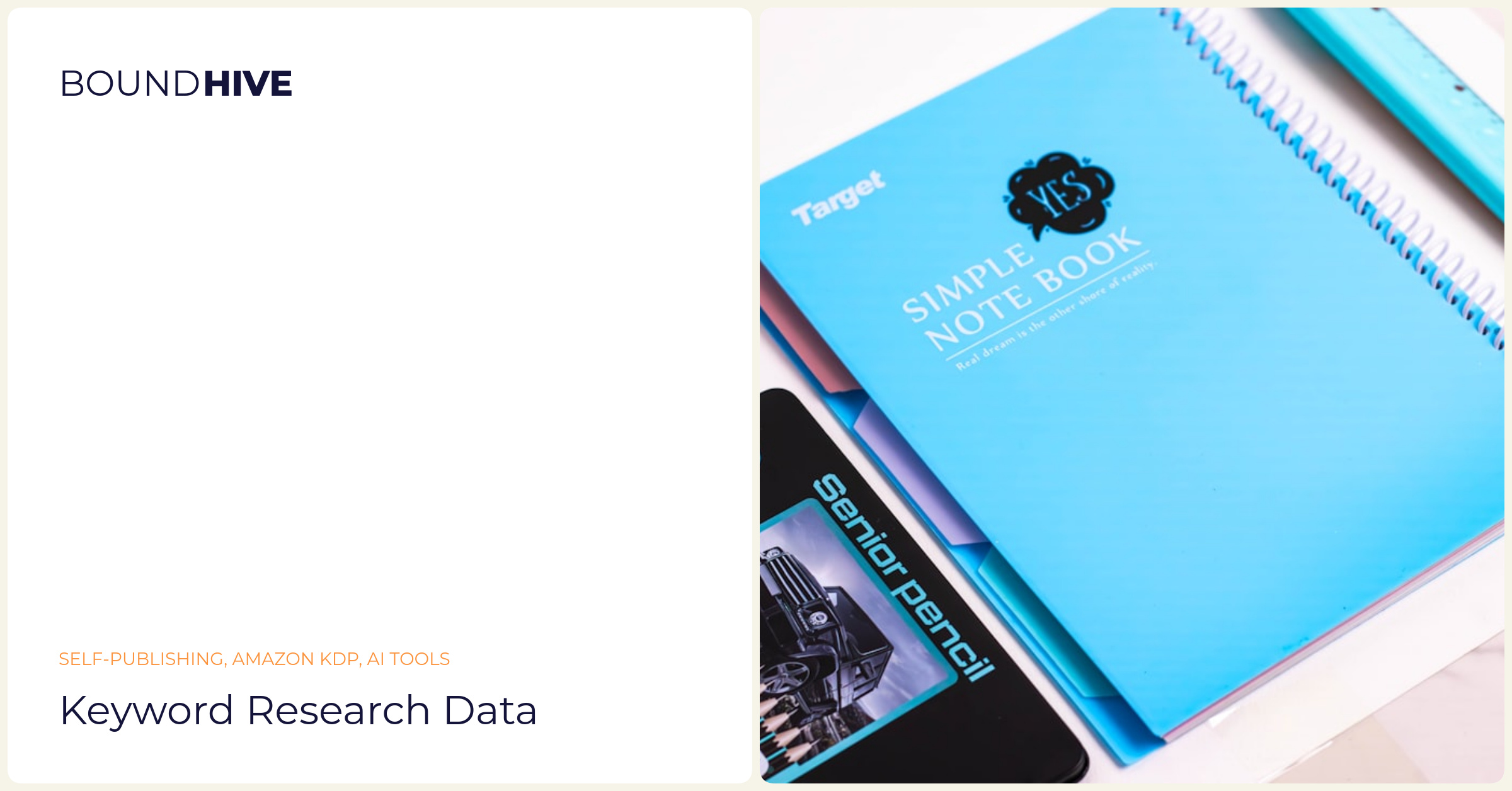 Keyword research data