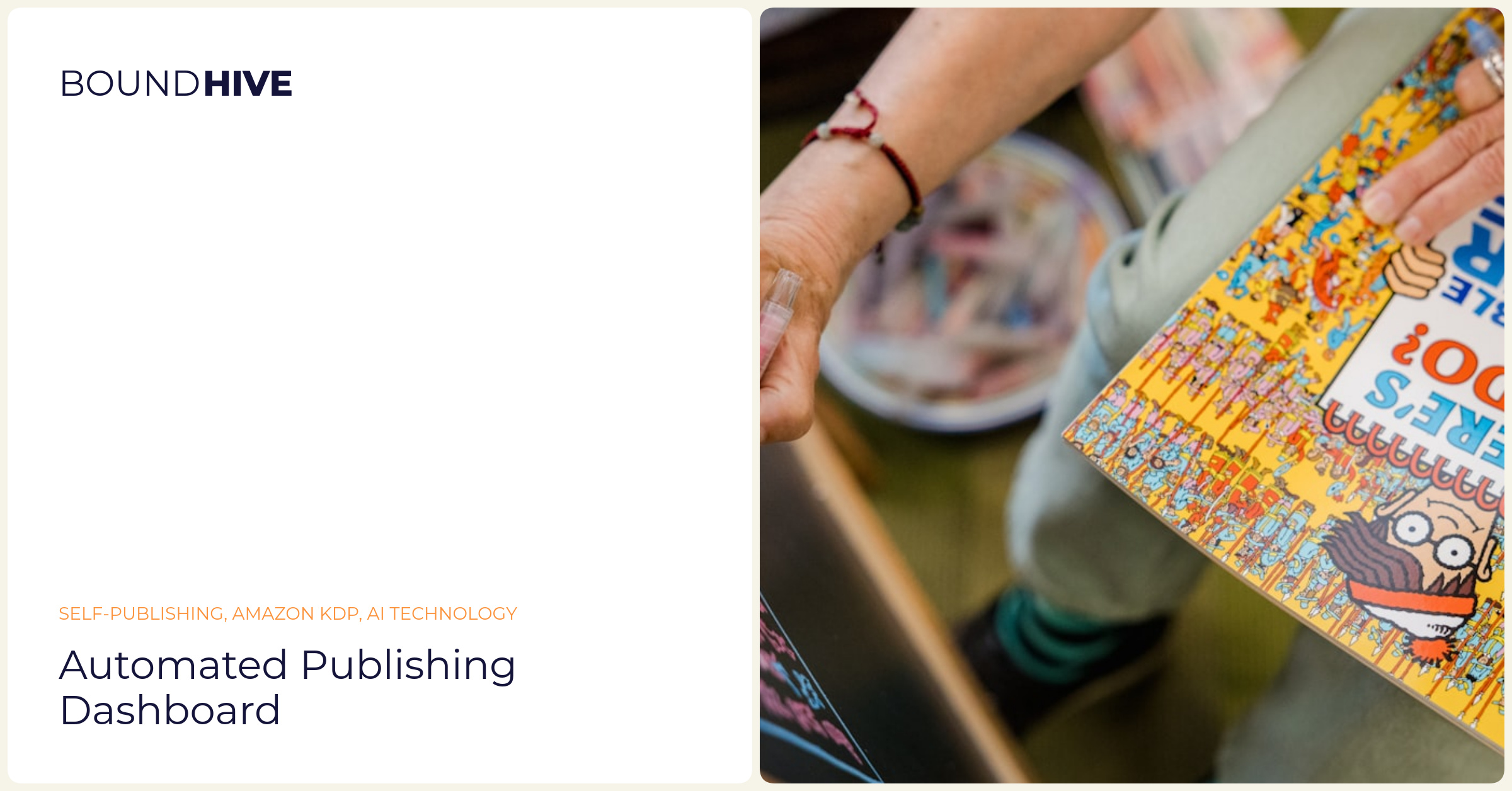Publishing workflow automation interface Automated publishing dashboard