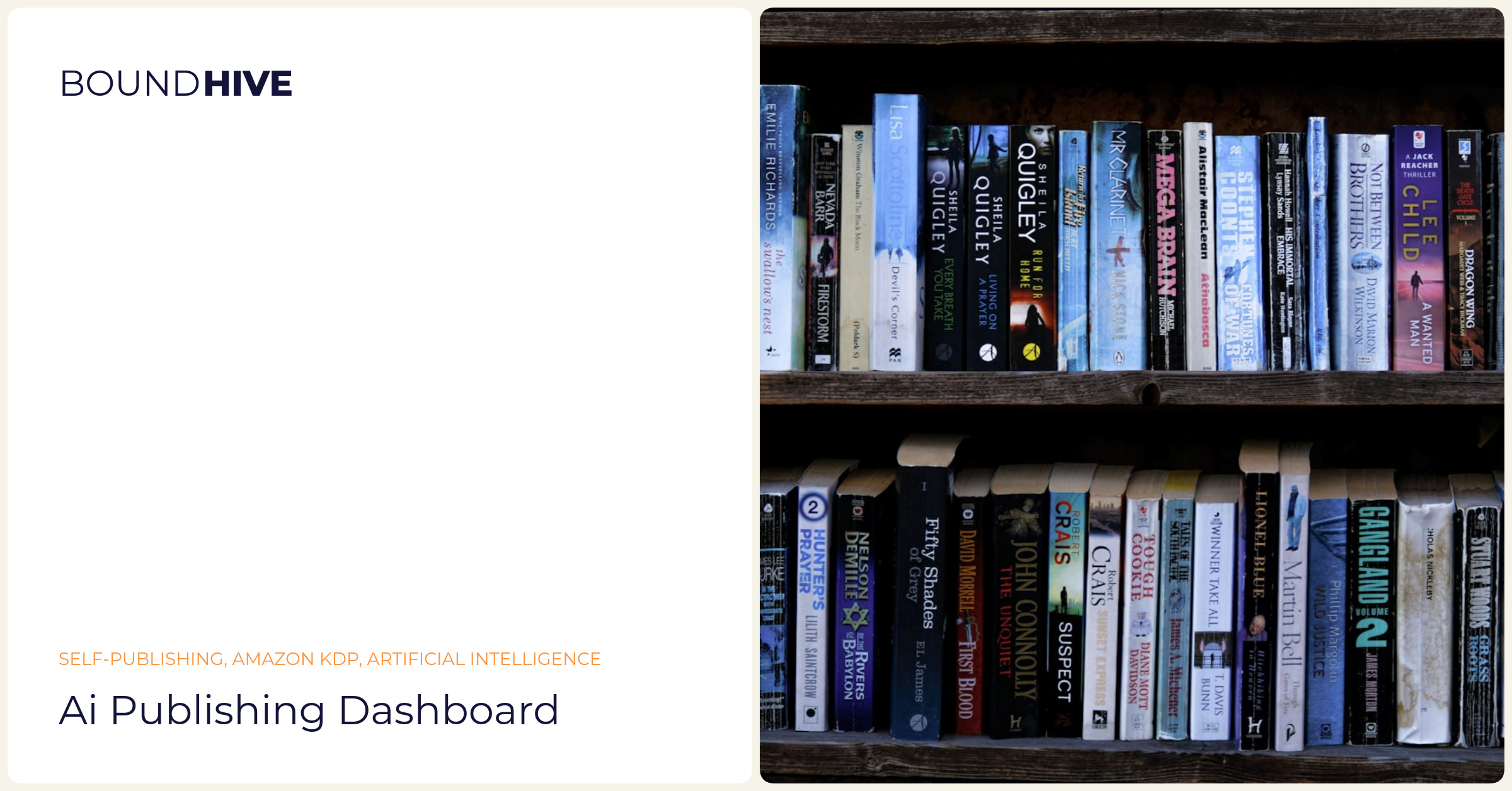 AI-driven publishing workflow AI publishing dashboard