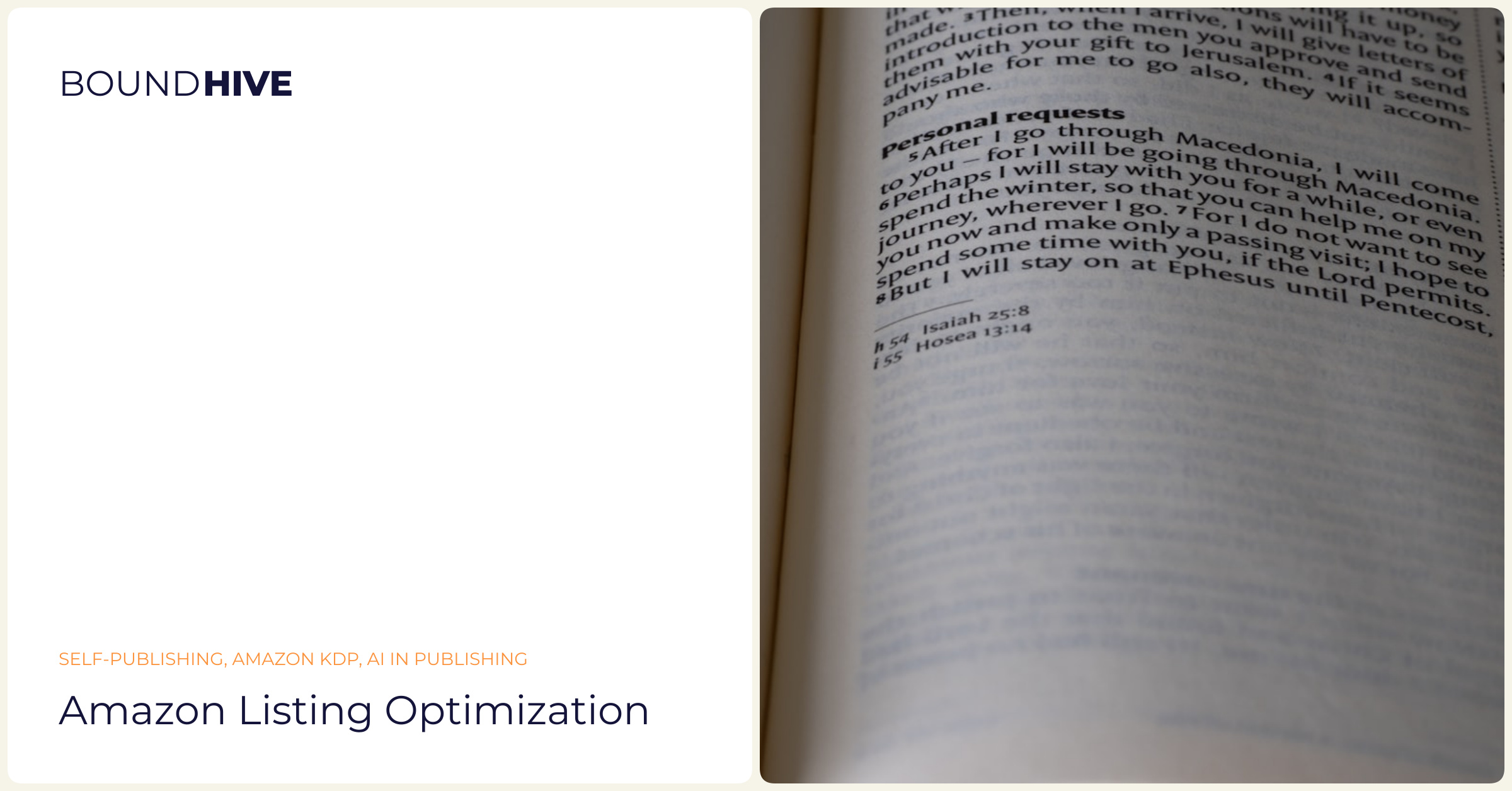 Optimized Amazon product listing Amazon listing optimization