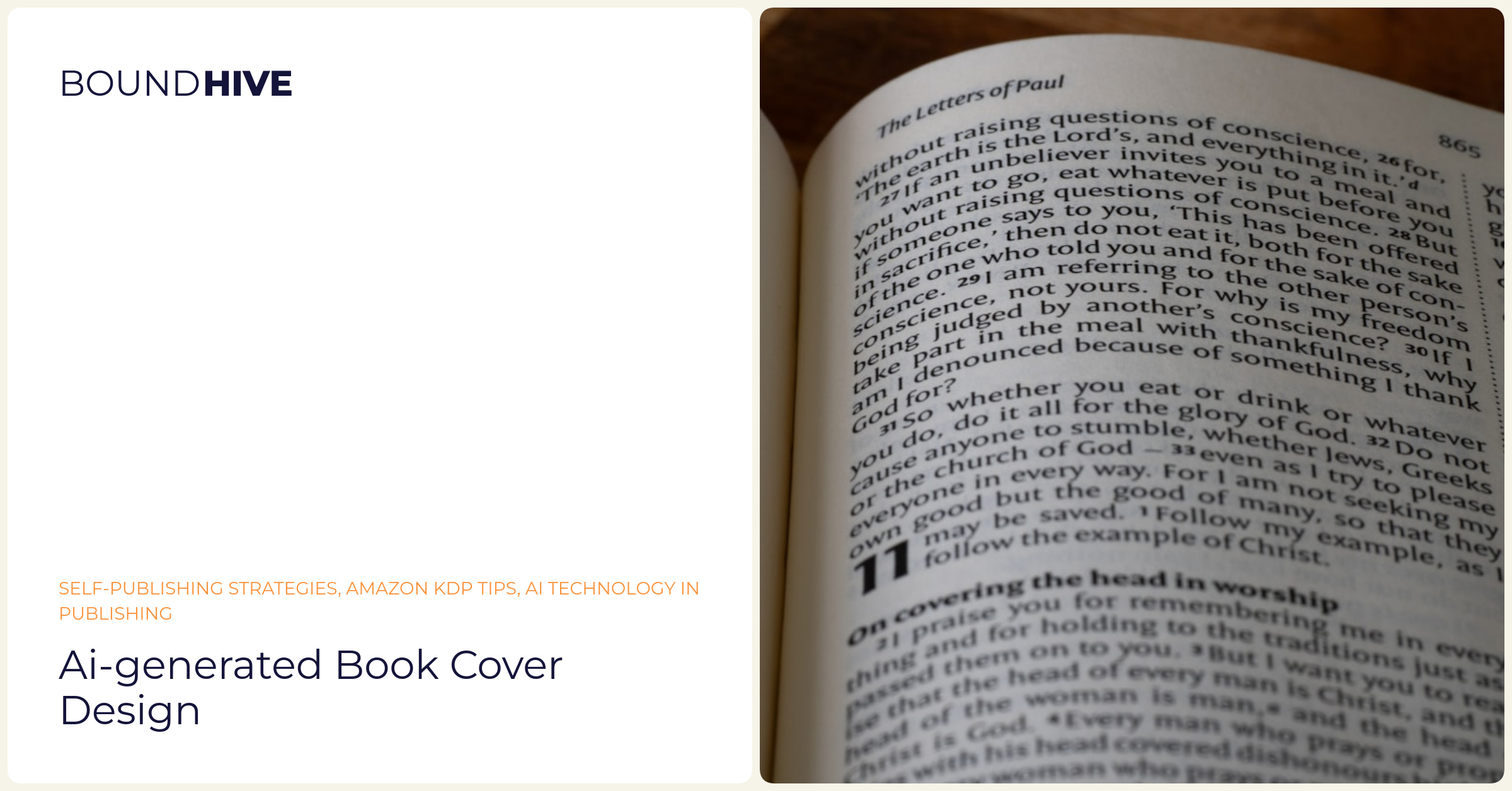 AI Book Cover Maker AI-generated book cover design