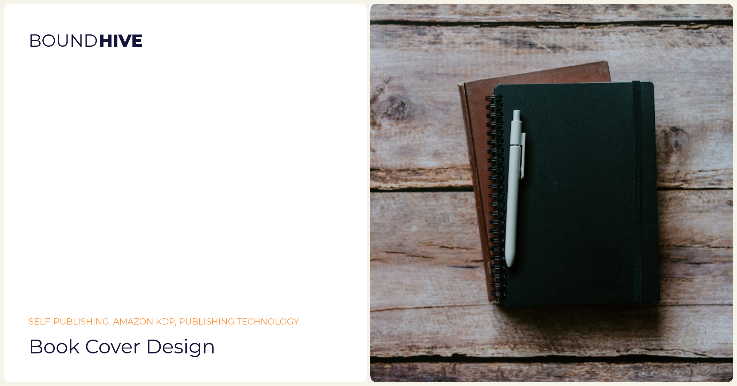 Book cover design