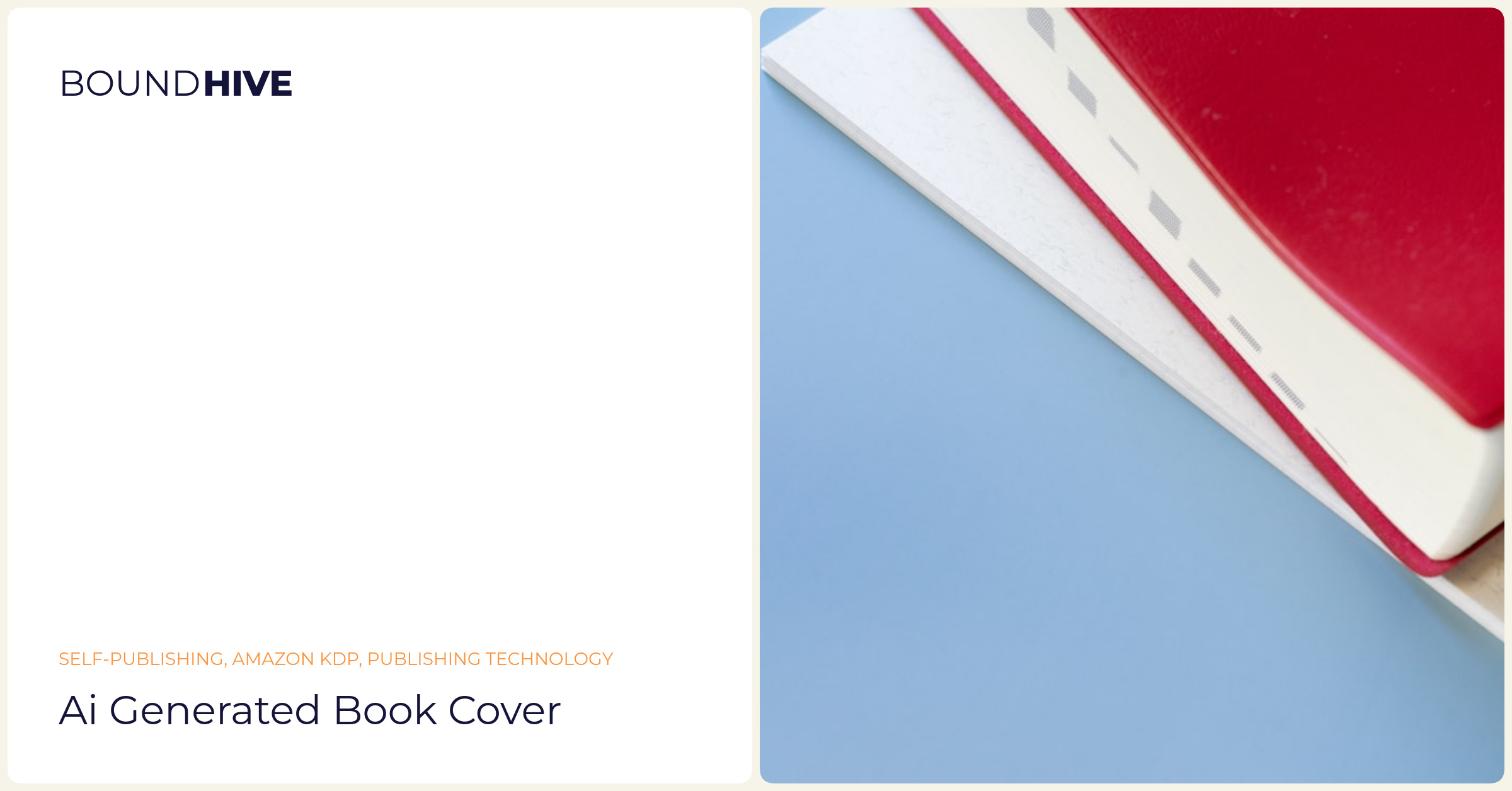 AI generated book cover