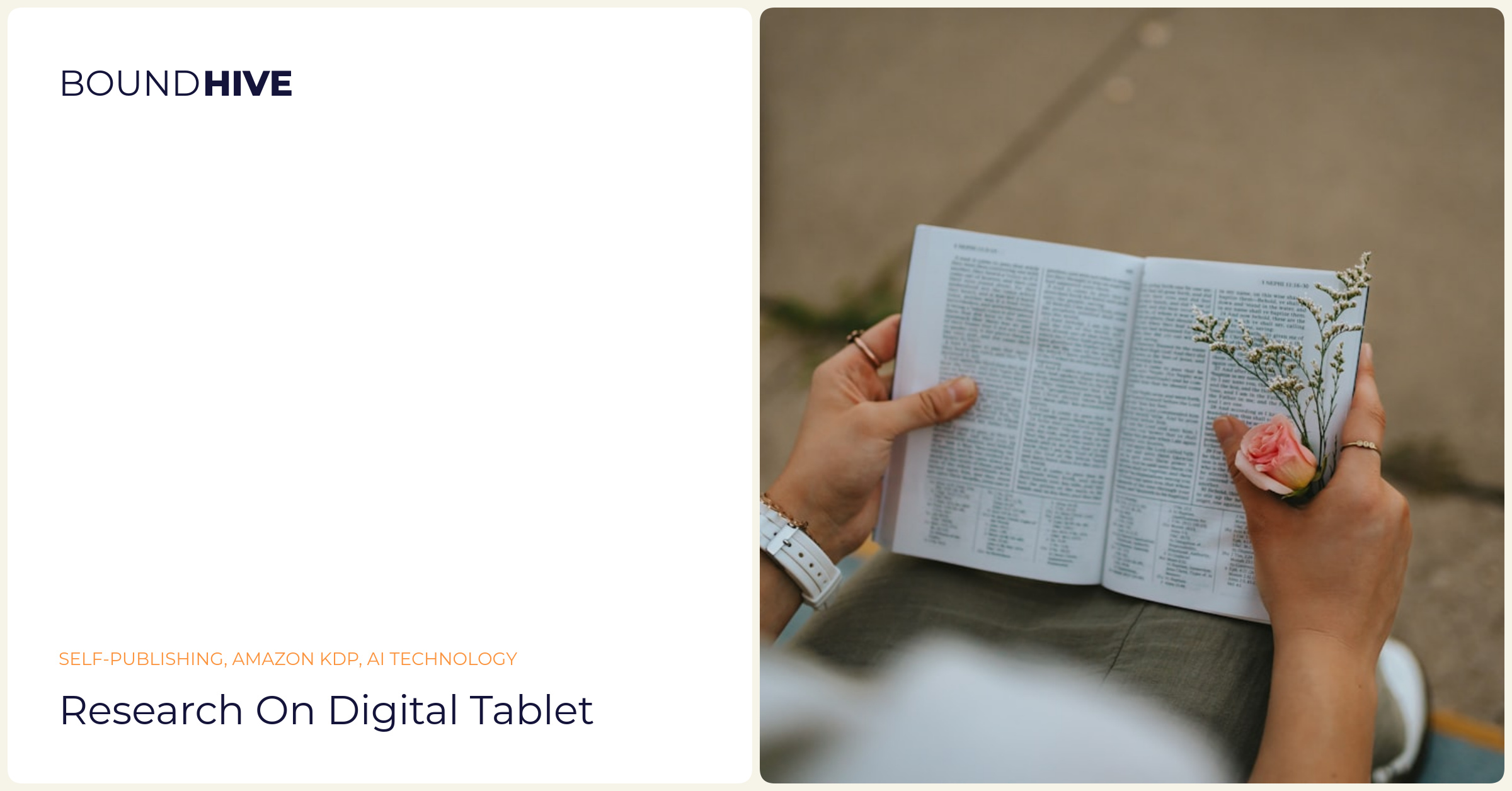 Market research Research on digital tablet