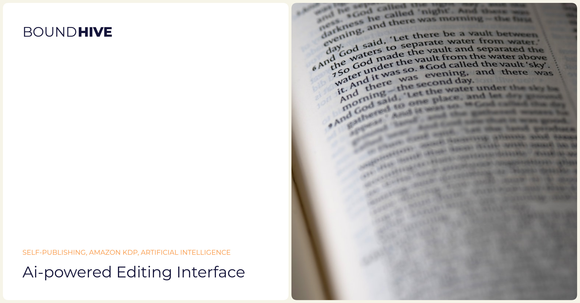 AI editing tool AI-powered editing interface