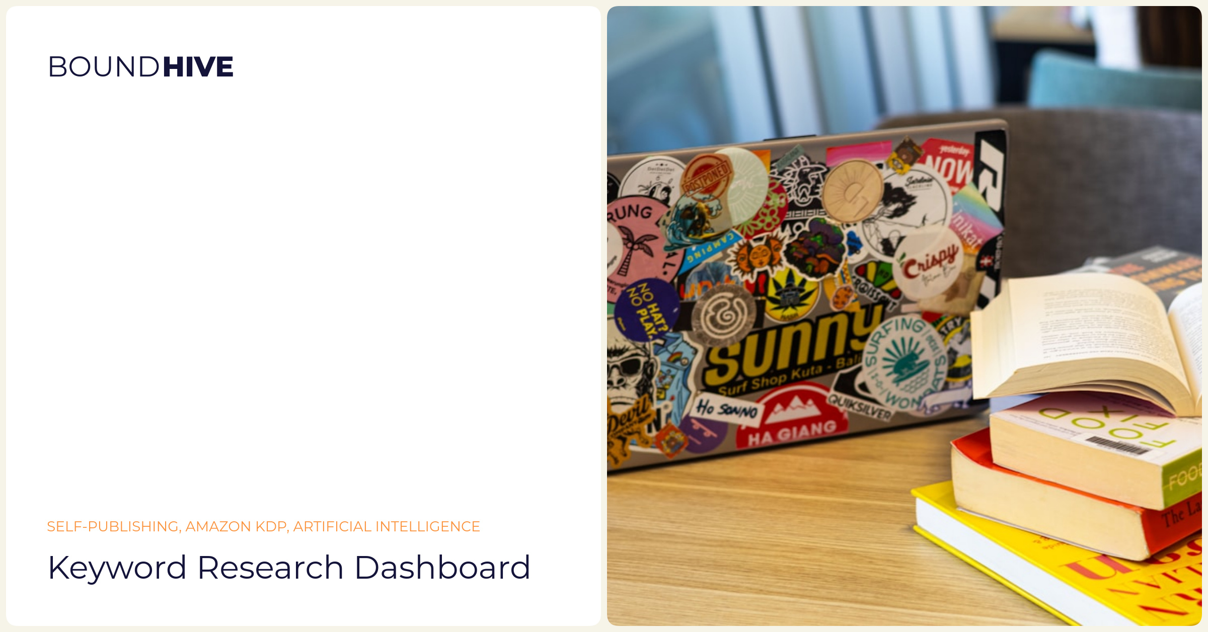 KDP Keywords Research Keyword research dashboard