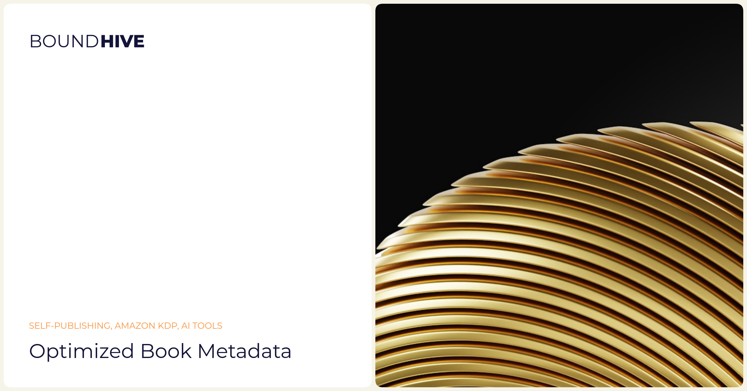 Optimized book metadata