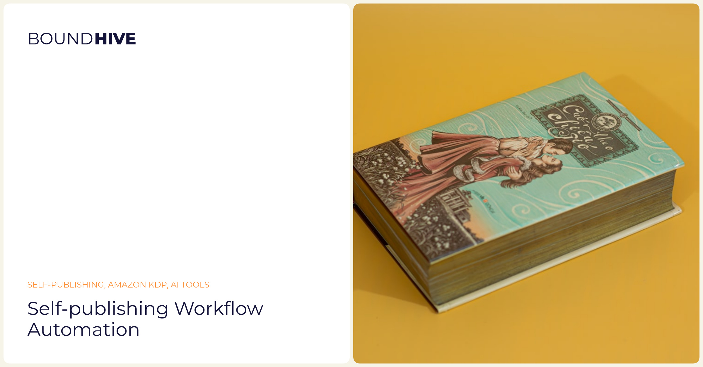 Self-publishing workflow automation