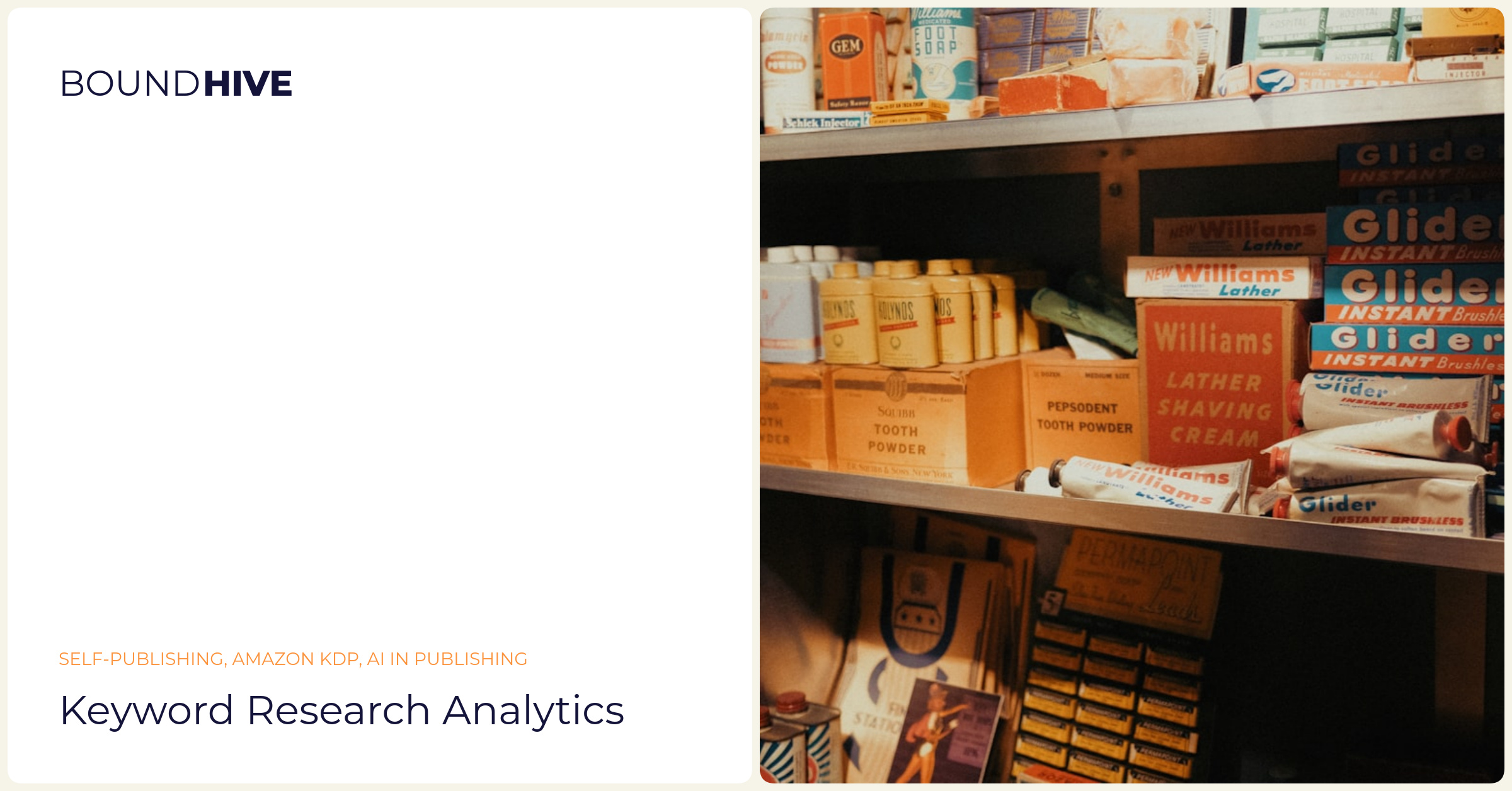 Keyword research analytics
