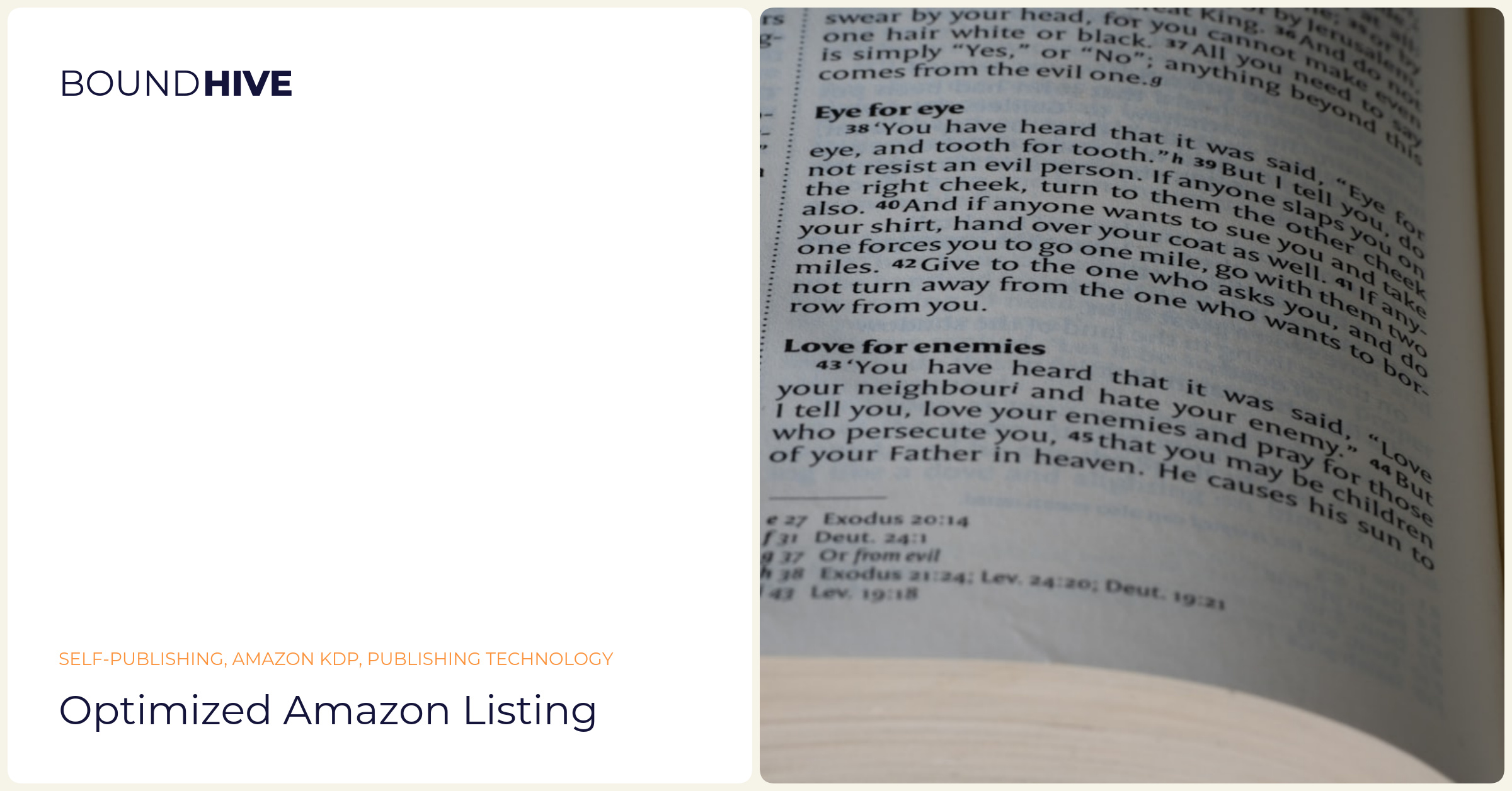 Optimized Amazon listing Optimized Amazon listing