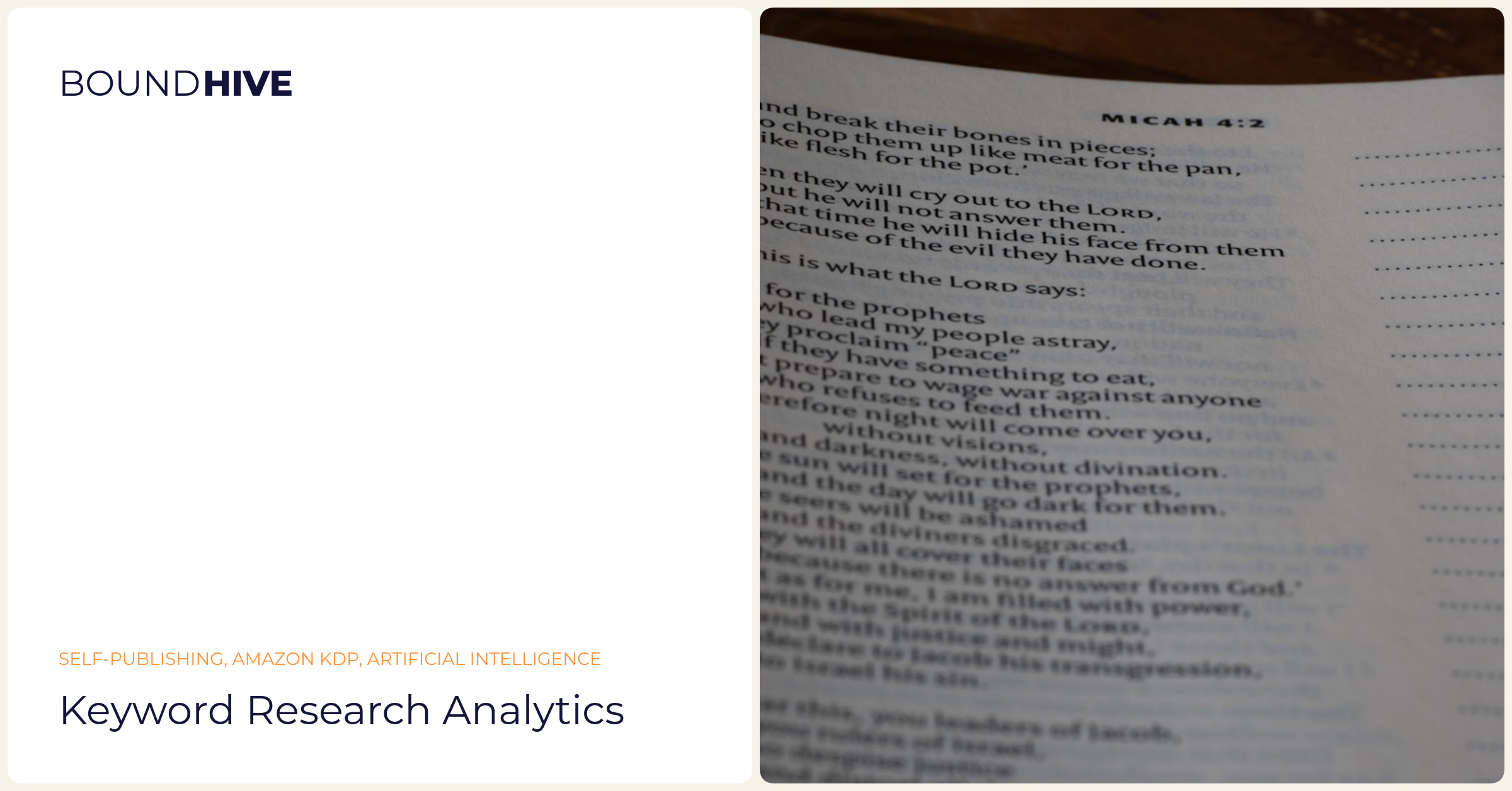 Keyword research analytics
