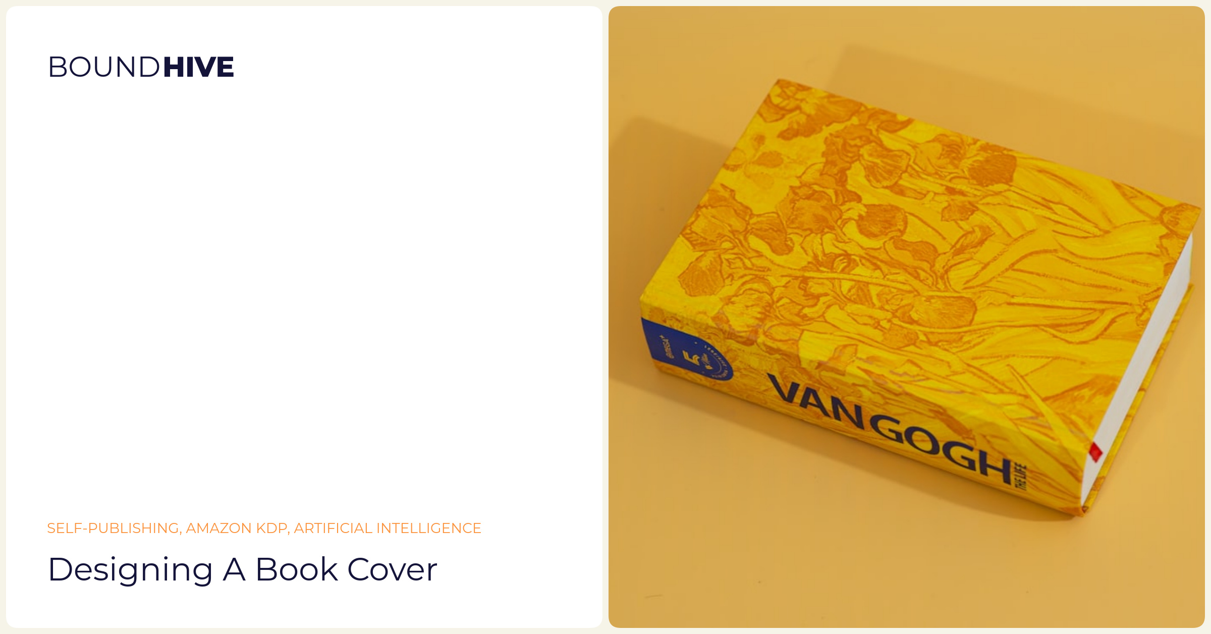 AI-generated book cover design Designing a book cover