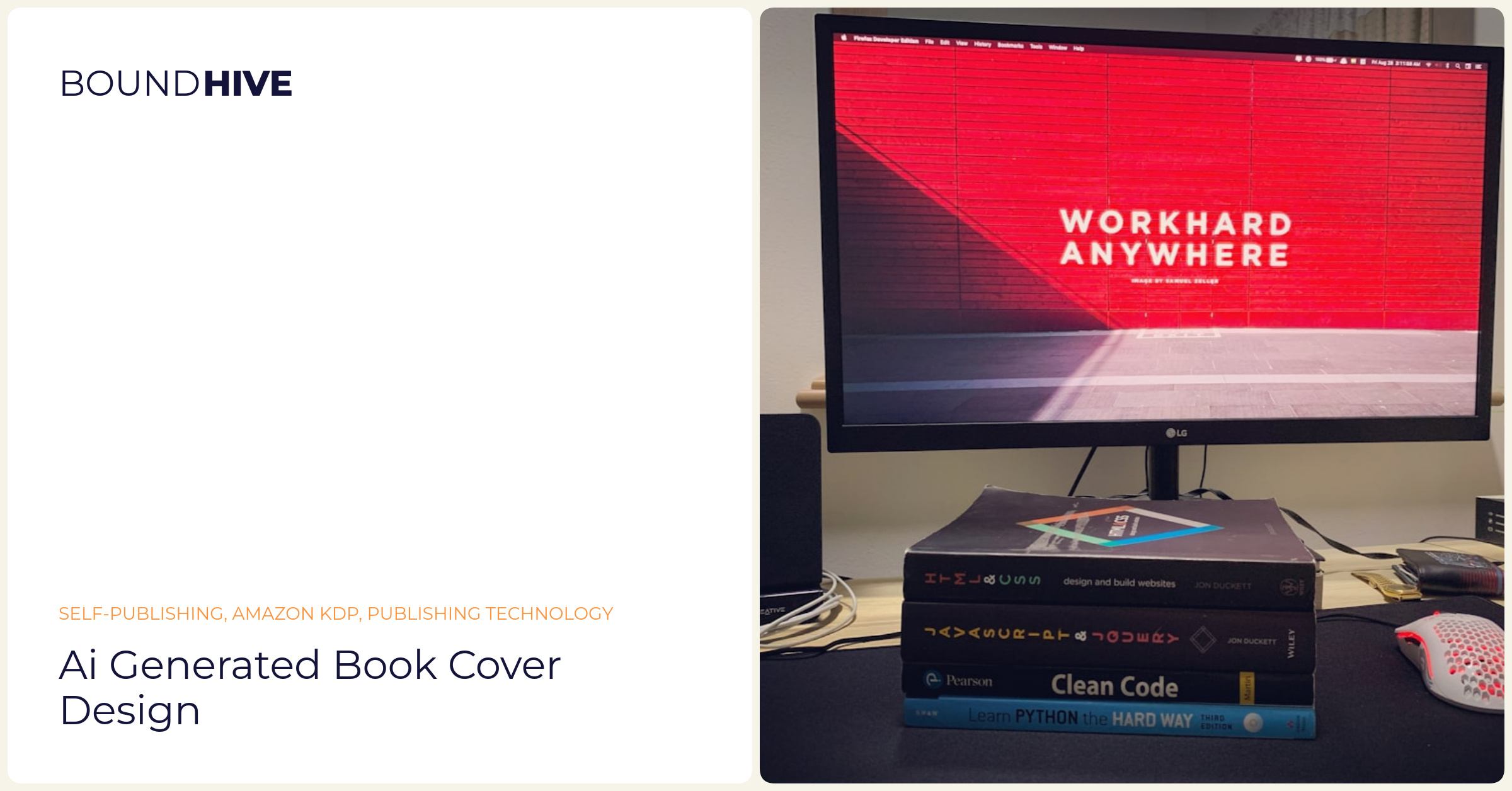 AI Book Cover Maker AI generated book cover design