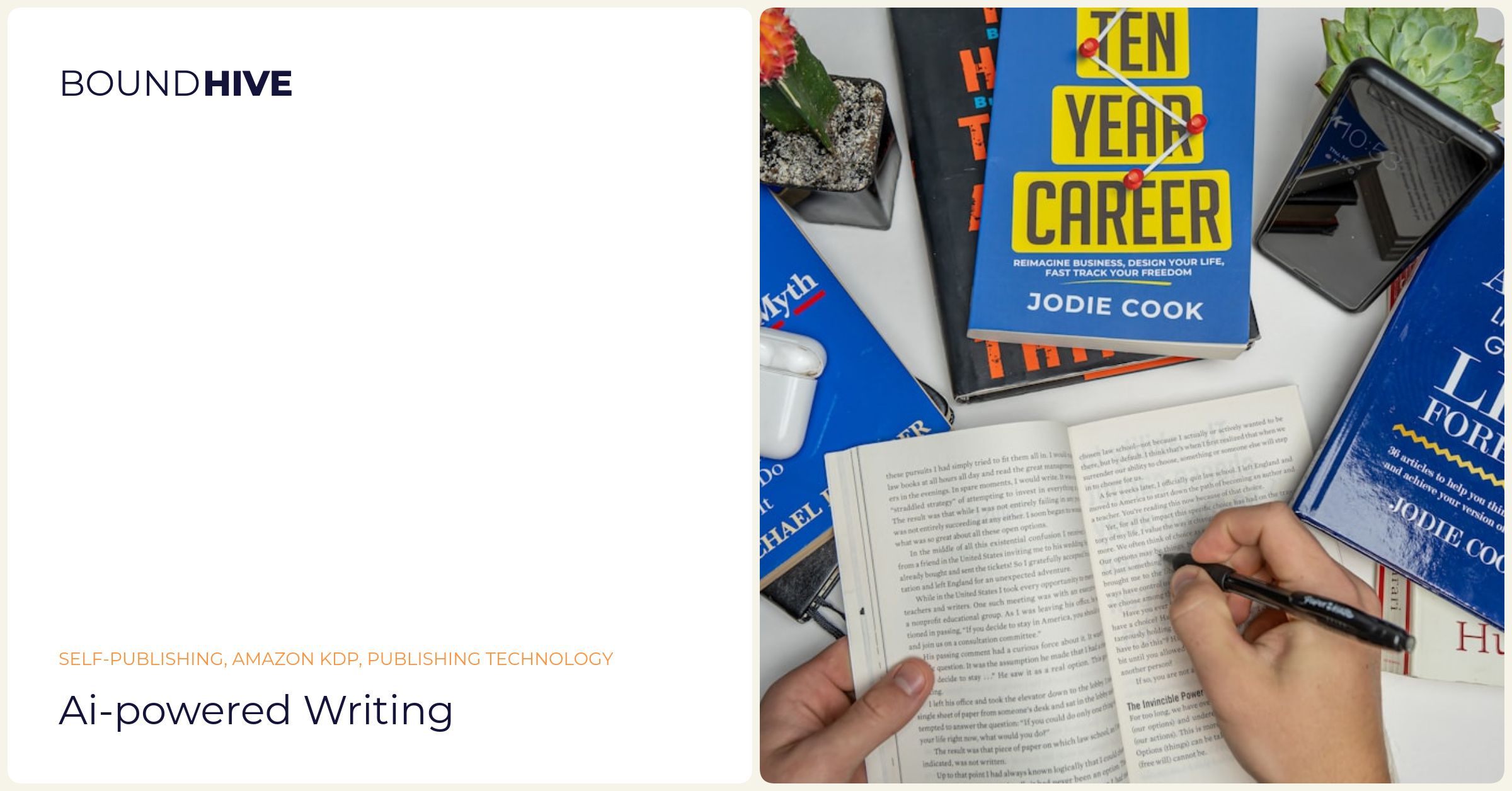 AI assisting authors in content creation AI-powered writing