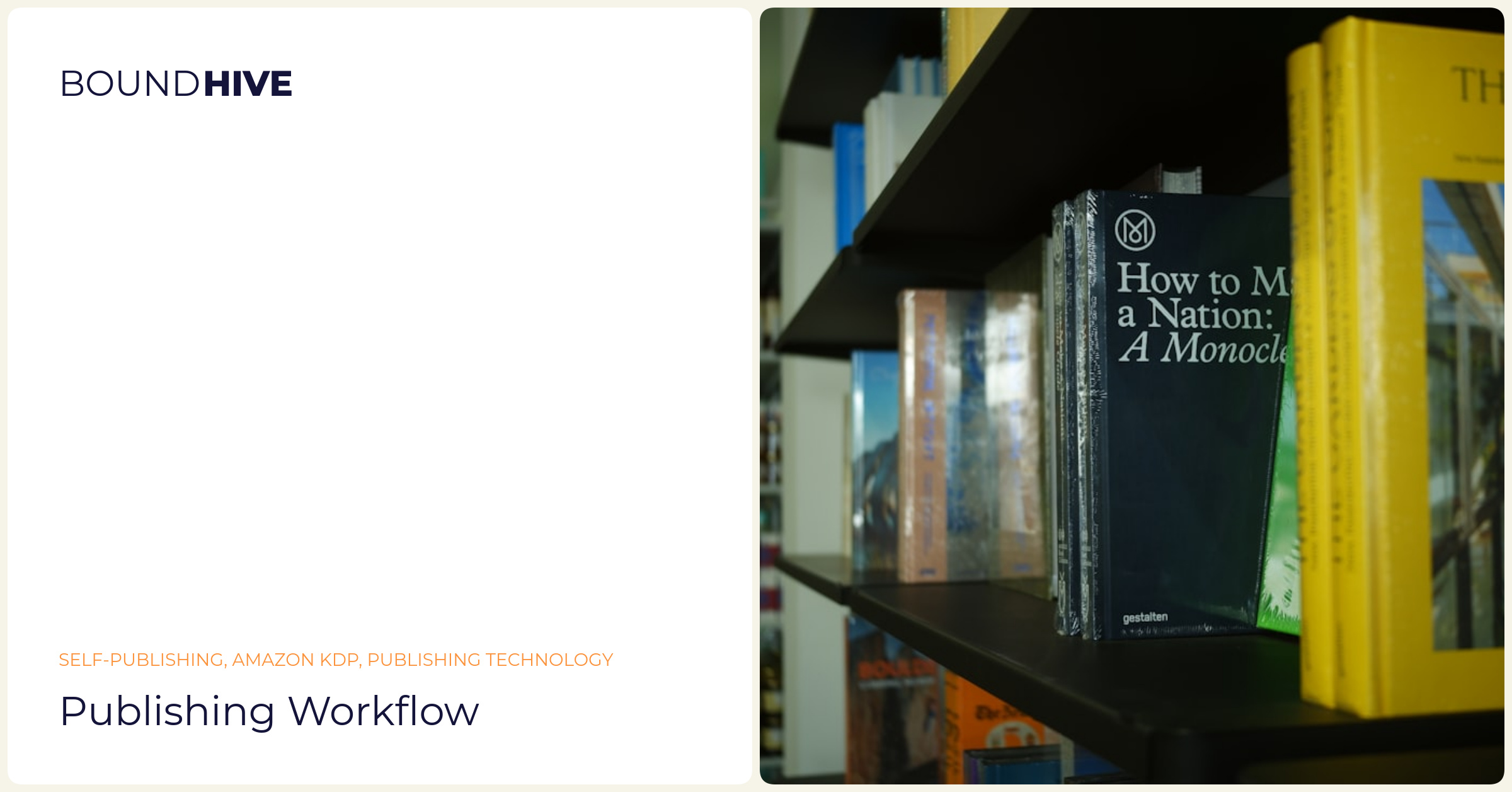 Efficient AI publishing workflow Publishing workflow