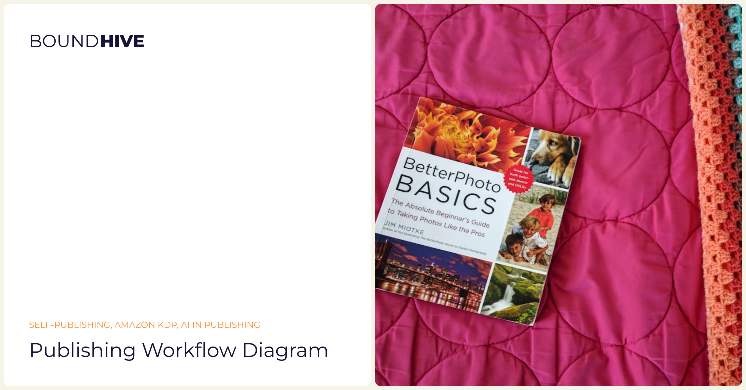 Publishing workflow diagram