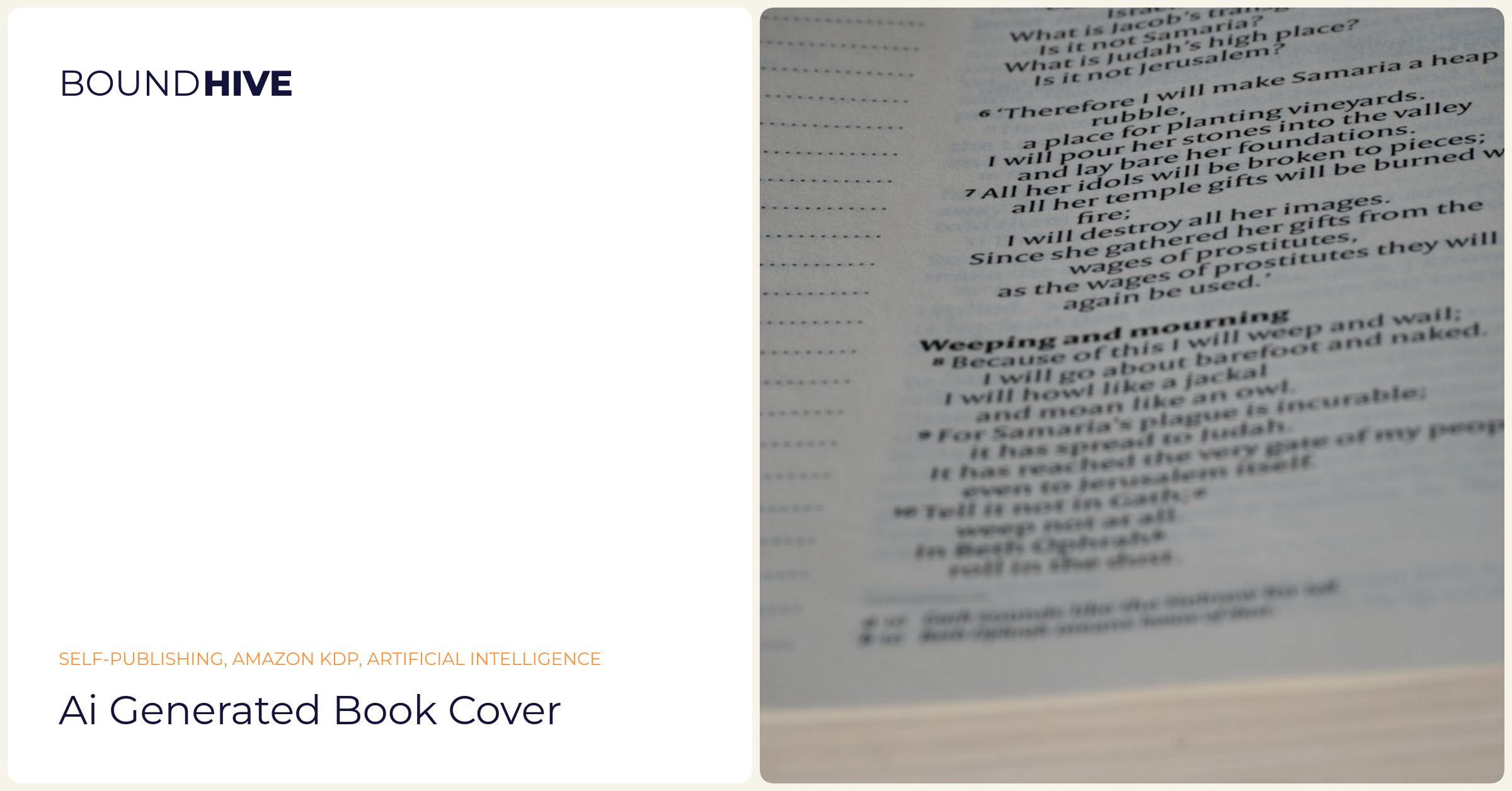 AI Book Cover Maker AI generated book cover