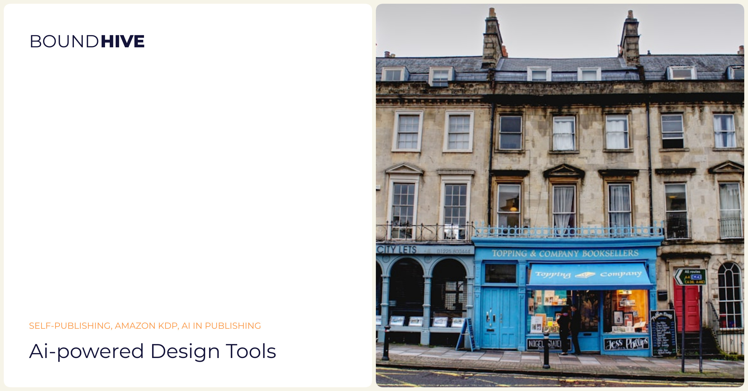AI Book Cover Maker AI-powered design tools