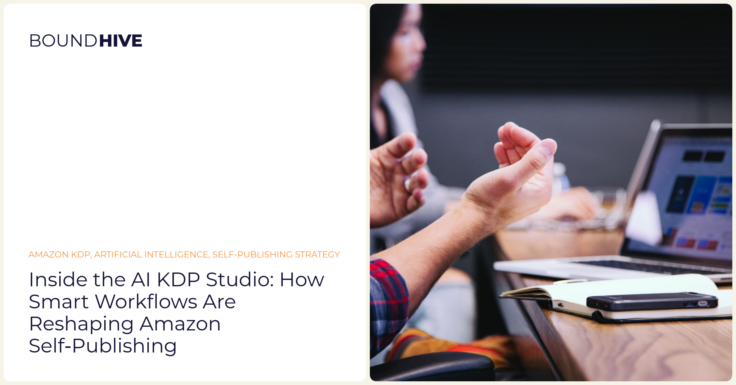 Inside the AI KDP Studio: How Smart Workflows Are Reshaping Amazon Self‑Publishing || 'What’s happening at books publishing possibilities.'