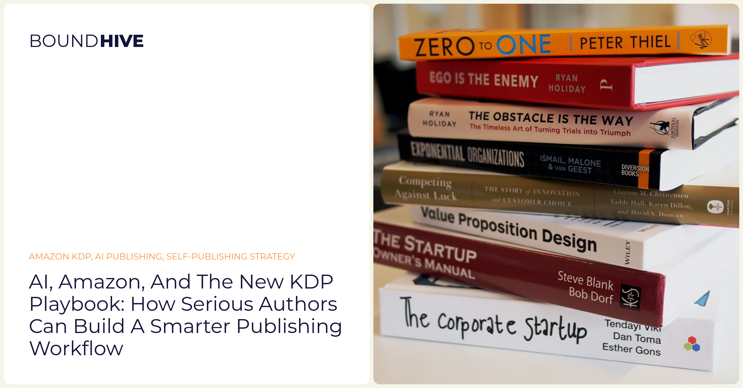 AI, Amazon, And The New KDP Playbook: How Serious Authors Can Build A Smarter Publishing Workflow || 'What’s happening at books publishing possibilities.'