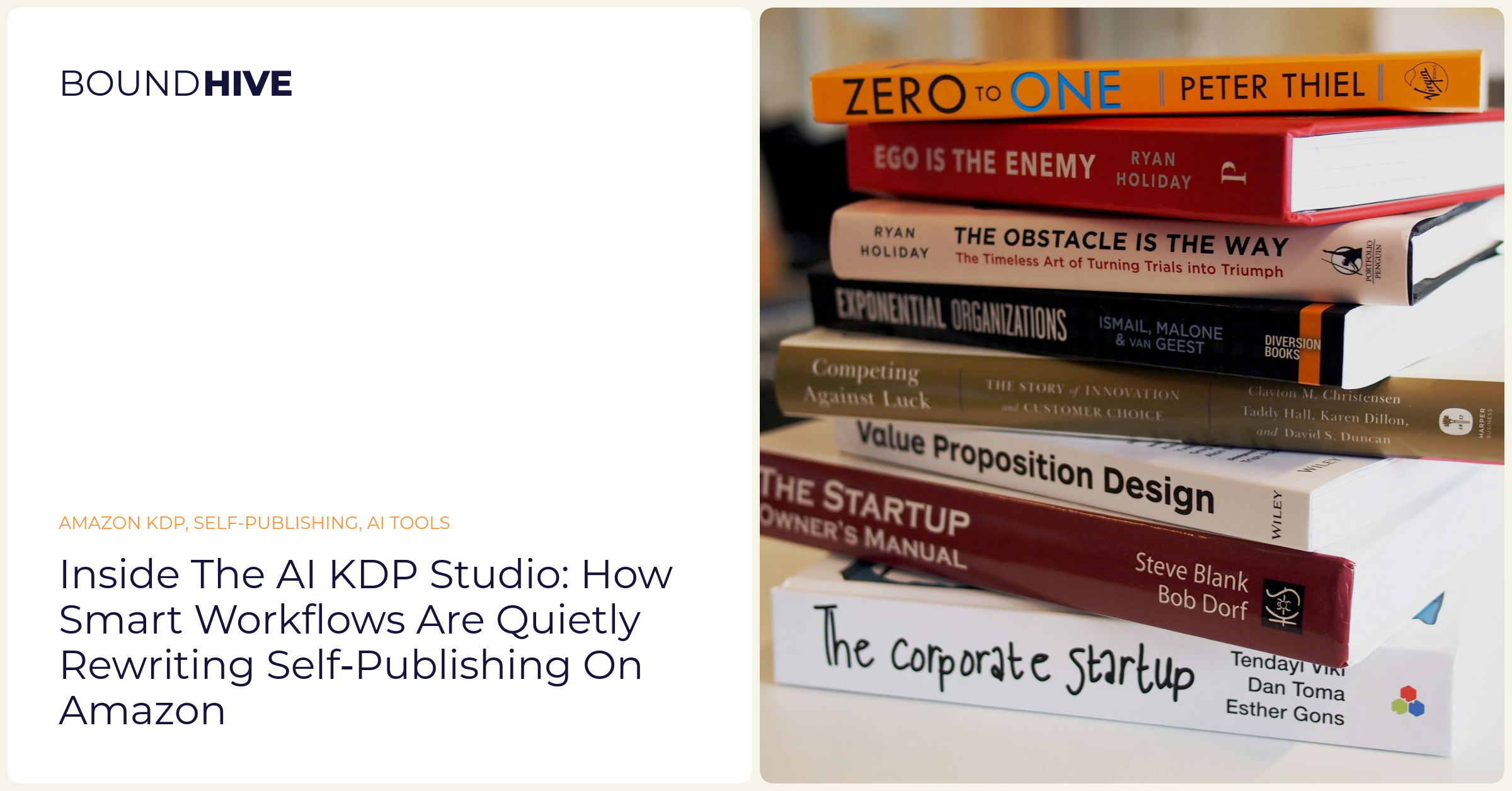 Inside The AI KDP Studio: How Smart Workflows Are Quietly Rewriting Self‑Publishing On Amazon || 'What’s happening at books publishing possibilities.'