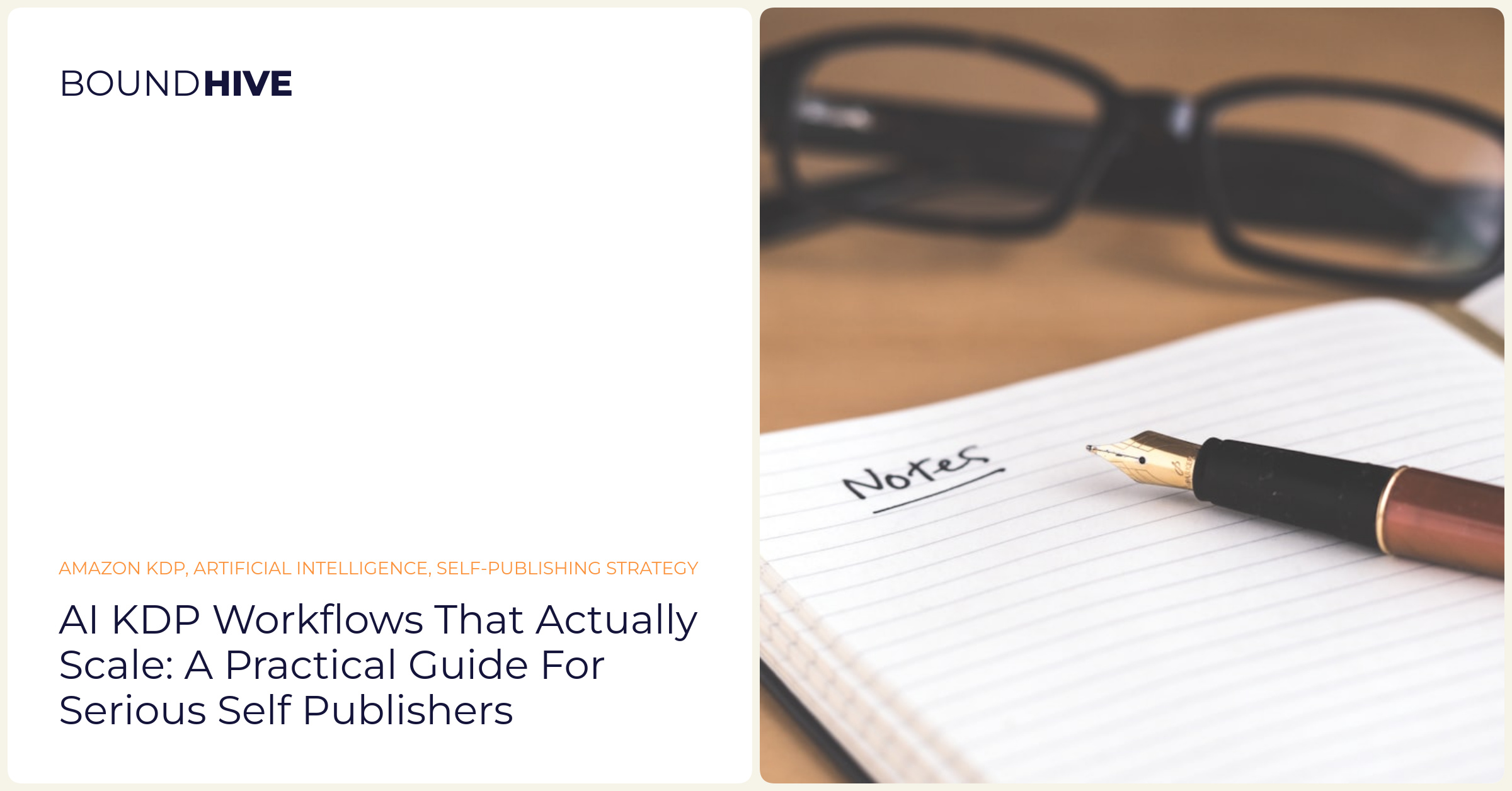 AI KDP Workflows That Actually Scale: A Practical Guide For Serious Self Publishers || 'What’s happening at books publishing possibilities.'