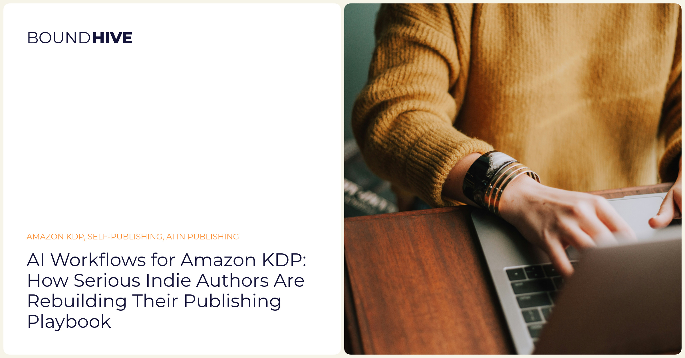 AI Workflows for Amazon KDP: How Serious Indie Authors Are Rebuilding Their Publishing Playbook || 'What’s happening at books publishing possibilities.'