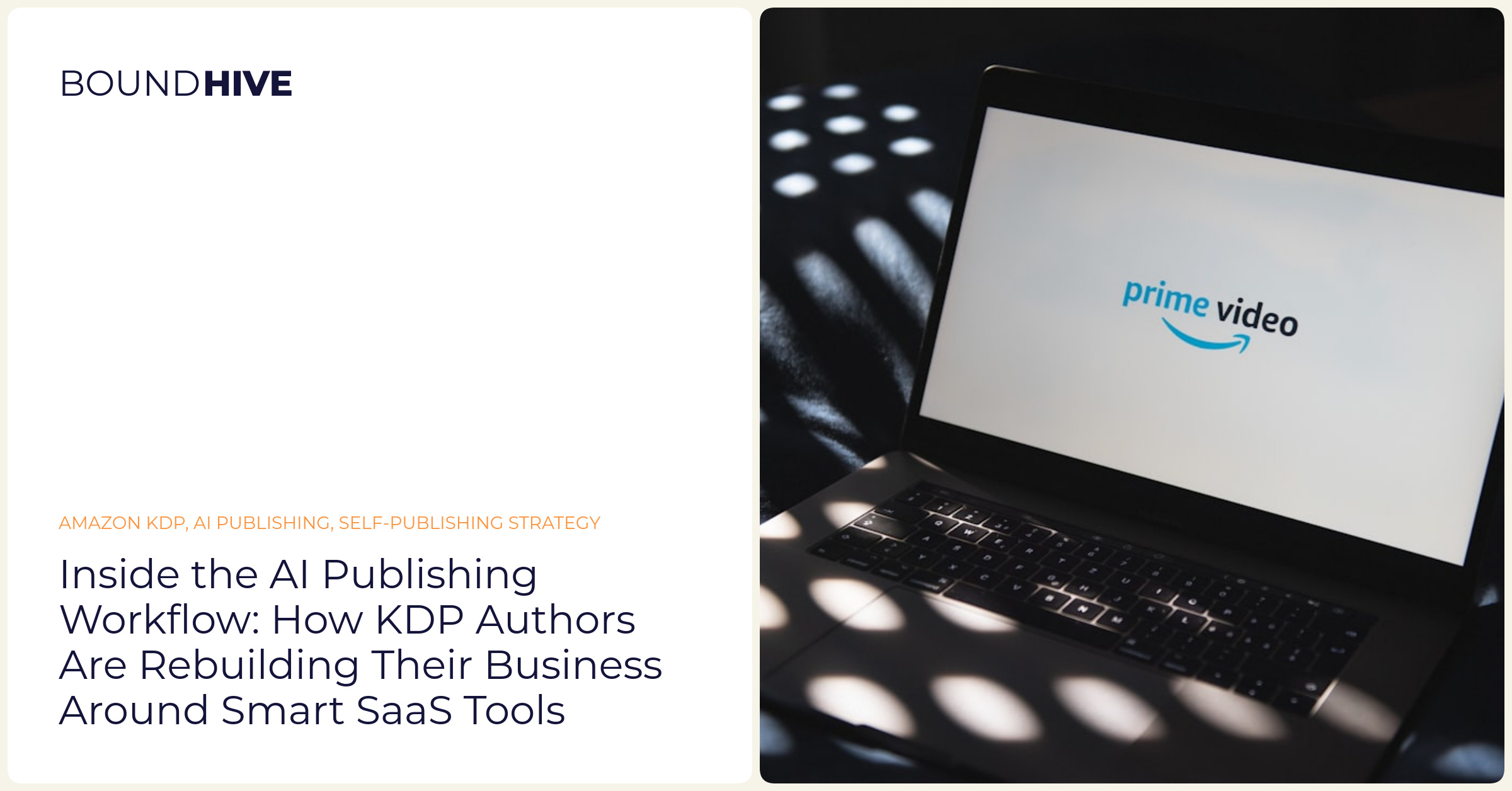Inside the AI Publishing Workflow: How KDP Authors Are Rebuilding Their Business Around Smart SaaS Tools || 'What’s happening at books publishing possibilities.'