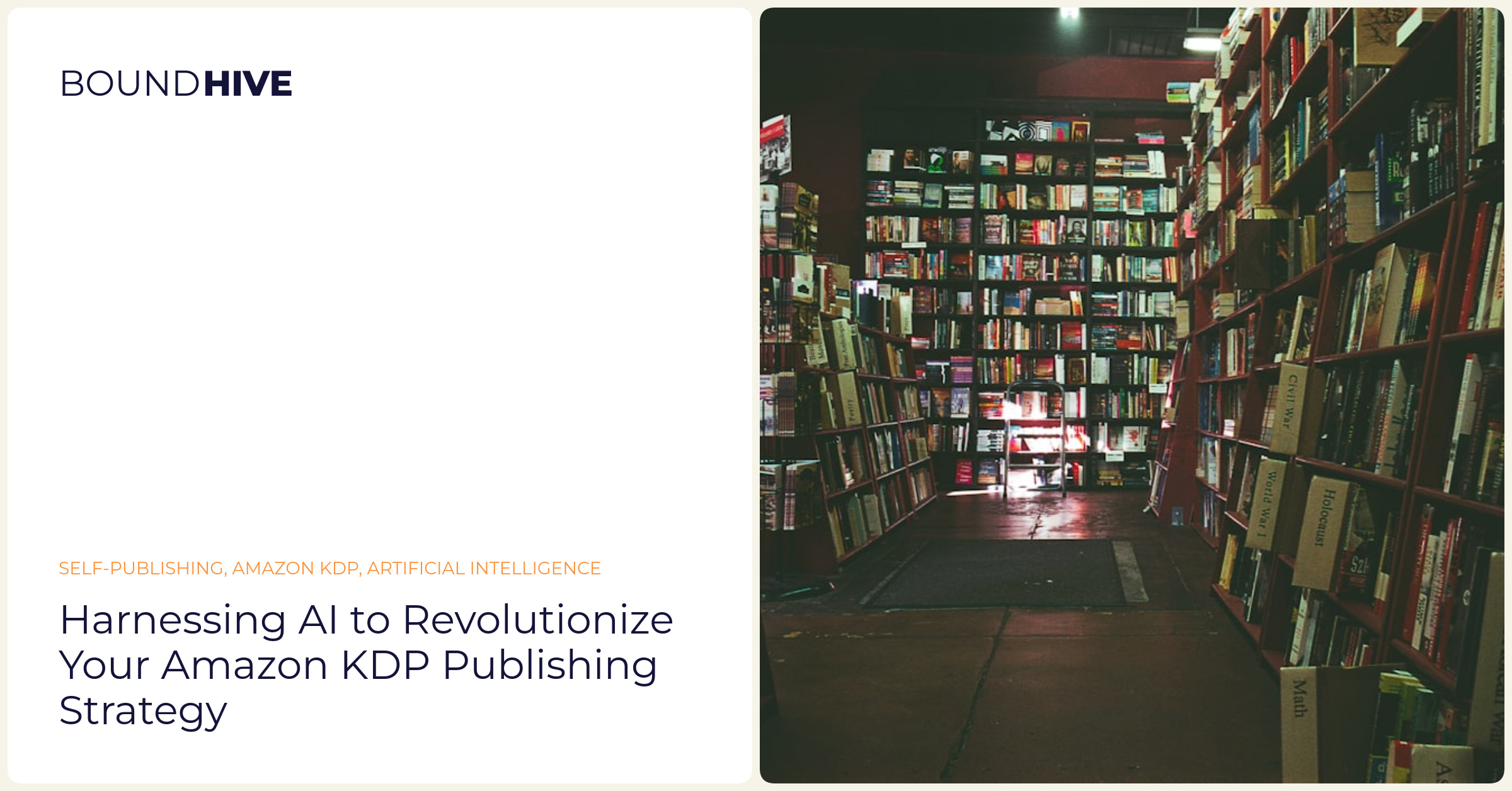 Harnessing AI to Revolutionize Your Amazon KDP Publishing Strategy || 'What’s happening at books publishing possibilities.'