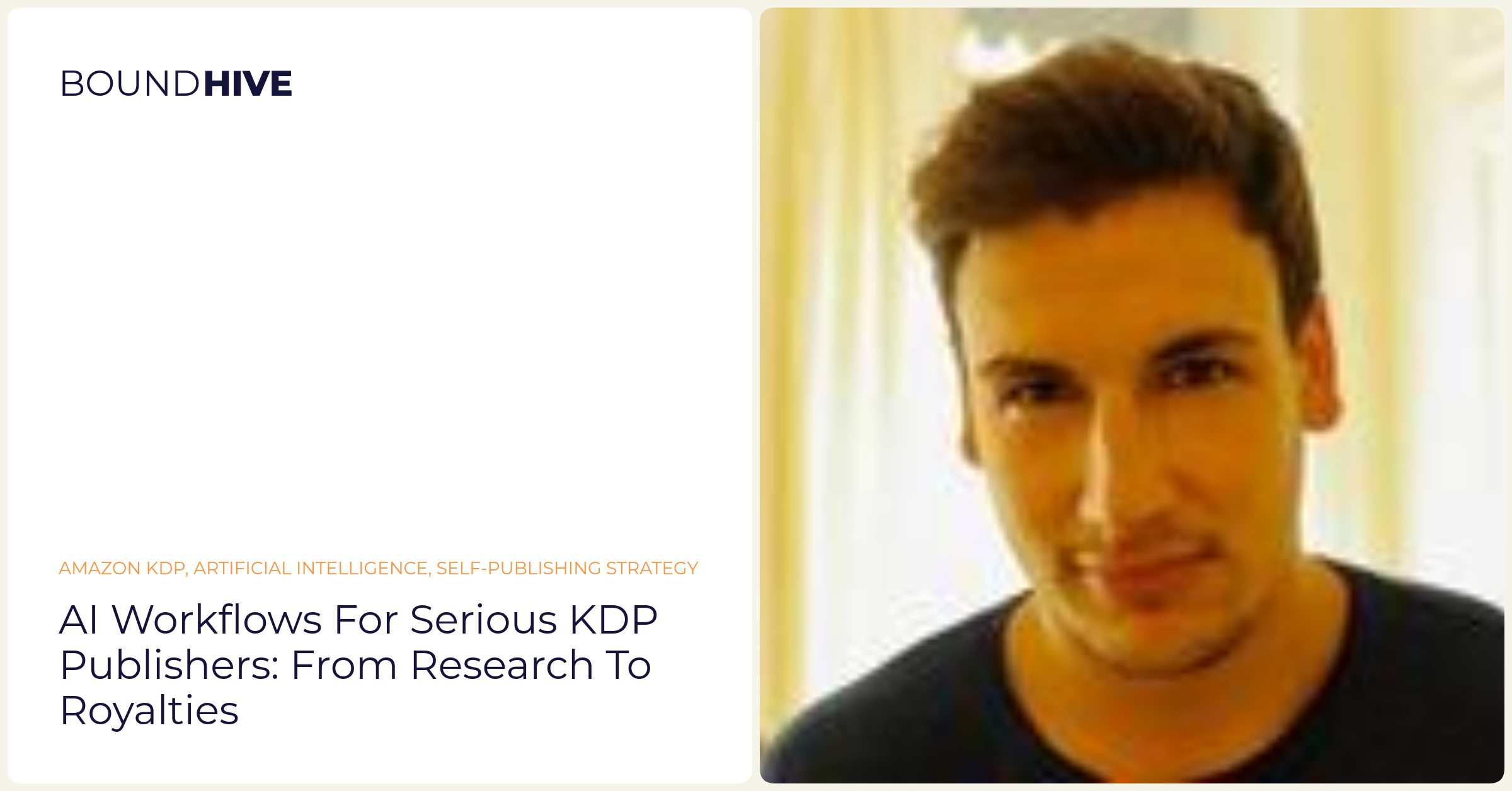 AI Workflows For Serious KDP Publishers: From Research To Royalties || 'What’s happening at books publishing possibilities.'