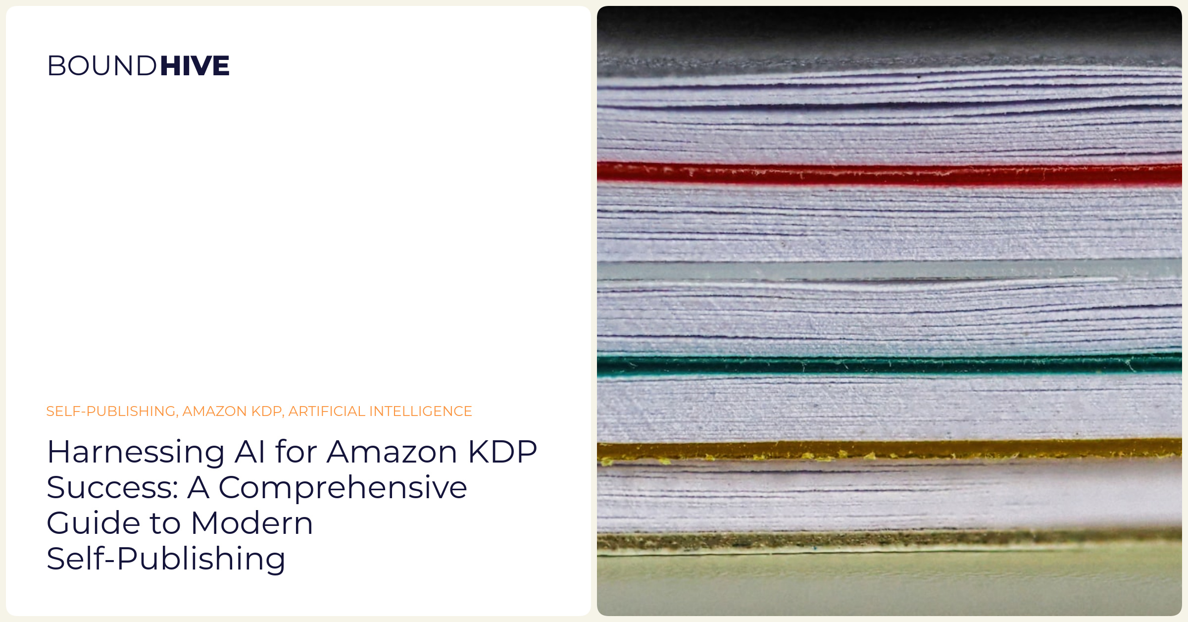 Harnessing AI for Amazon KDP Success: A Comprehensive Guide to Modern Self-Publishing