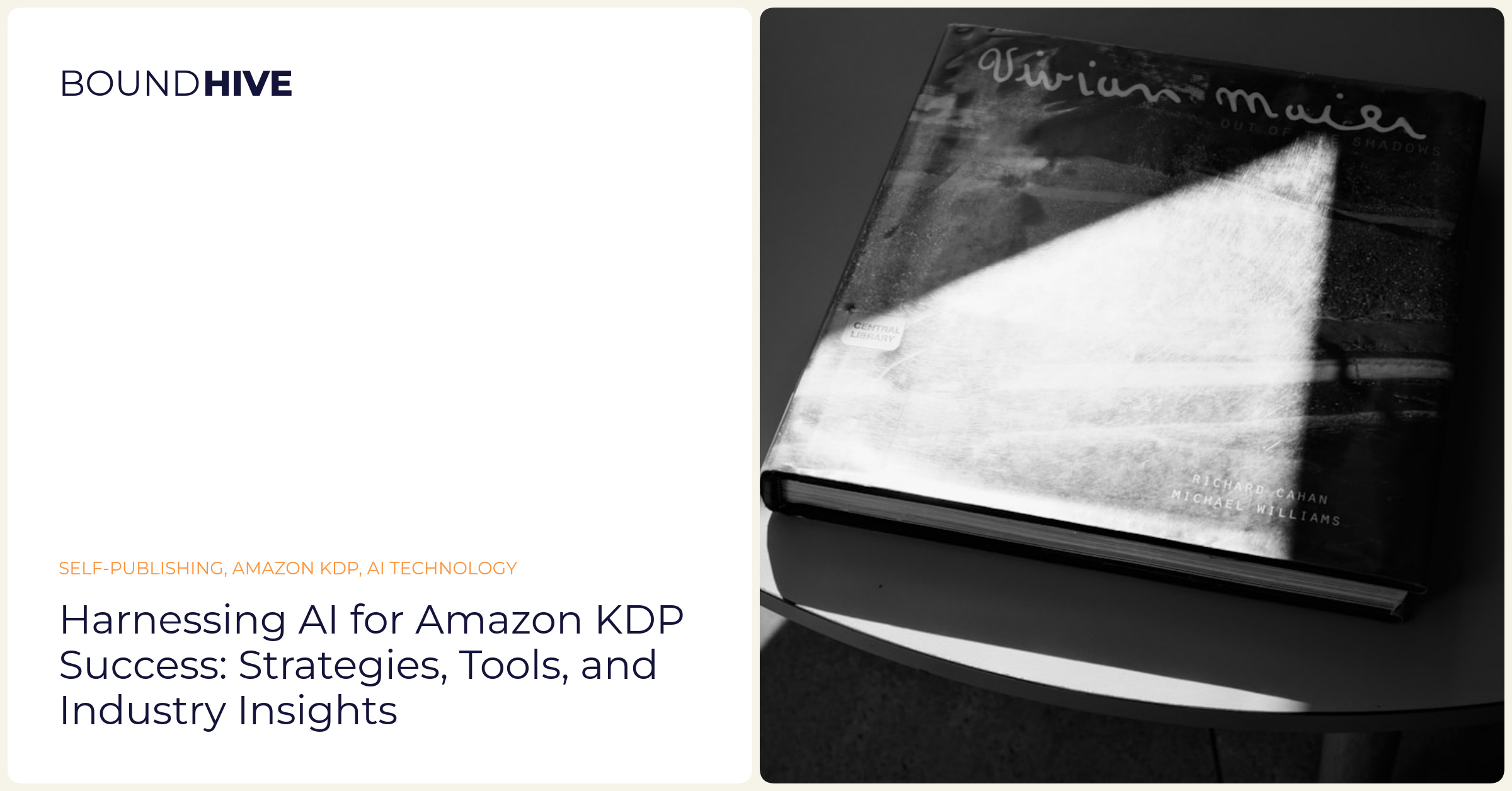 Harnessing AI for Amazon KDP Success: Strategies, Tools, and Industry Insights || 'What’s happening at books publishing possibilities.'