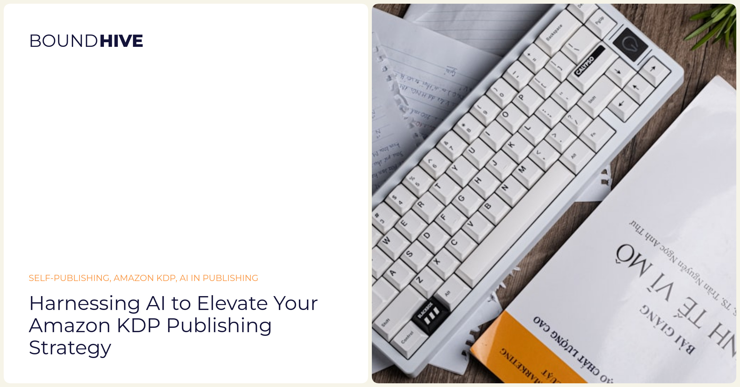Harnessing AI to Elevate Your Amazon KDP Publishing Strategy