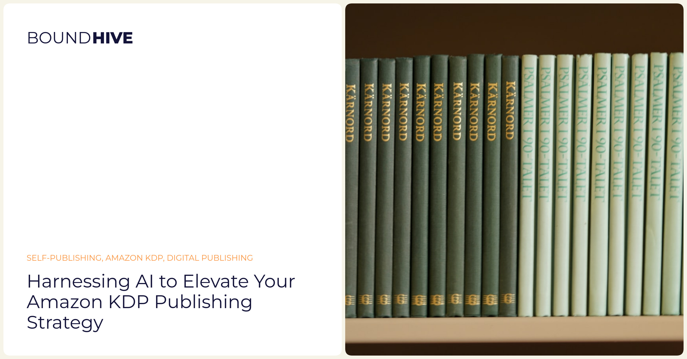 Harnessing AI to Elevate Your Amazon KDP Publishing Strategy || 'What’s happening at books publishing possibilities.'