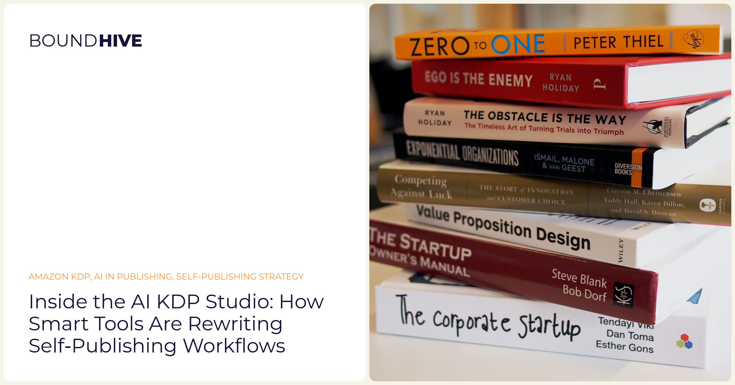 Inside the AI KDP Studio: How Smart Tools Are Rewriting Self‑Publishing Workflows || 'What’s happening at books publishing possibilities.'