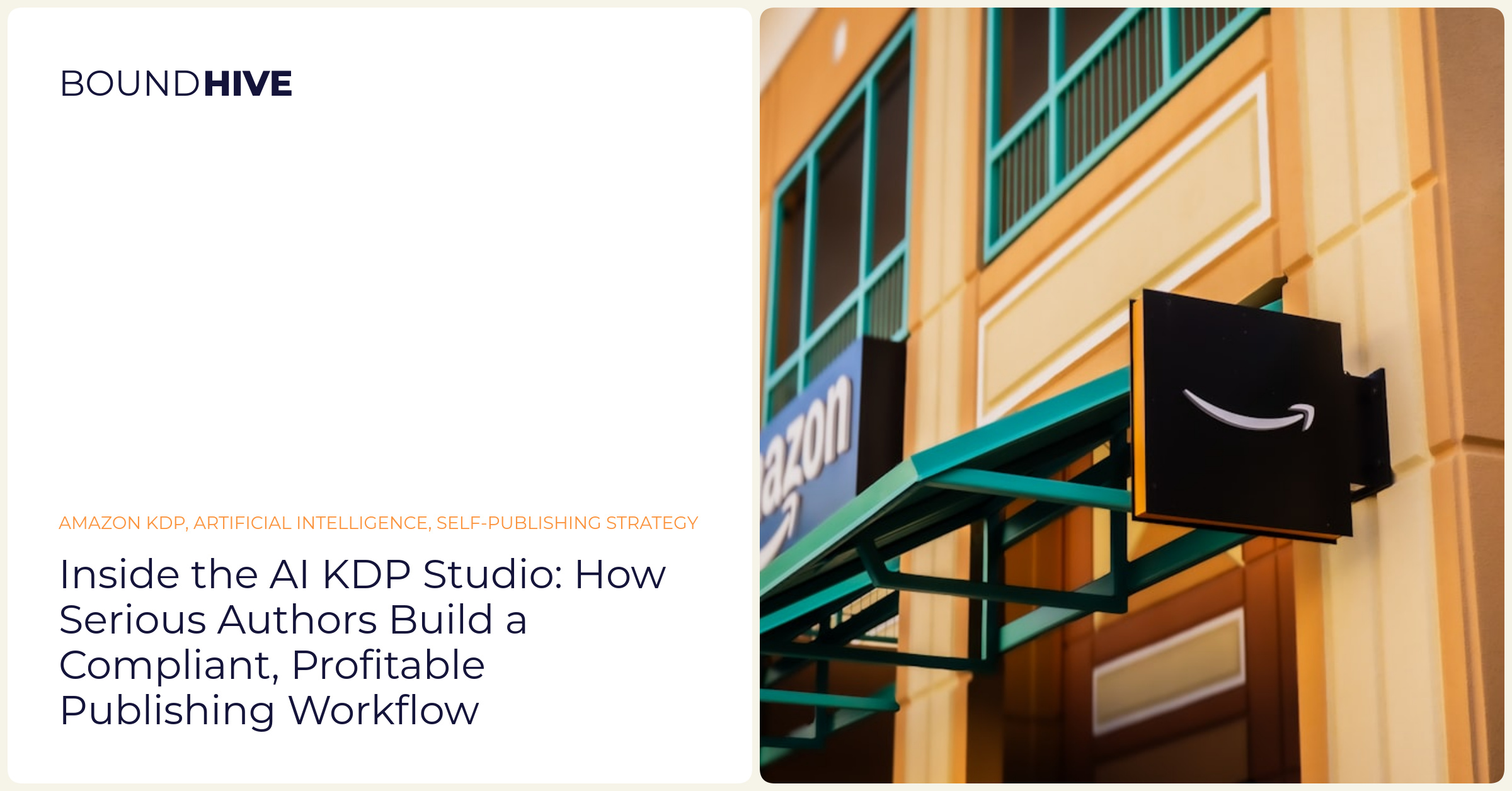 Inside the AI KDP Studio: How Serious Authors Build a Compliant, Profitable Publishing Workflow || 'What’s happening at books publishing possibilities.'