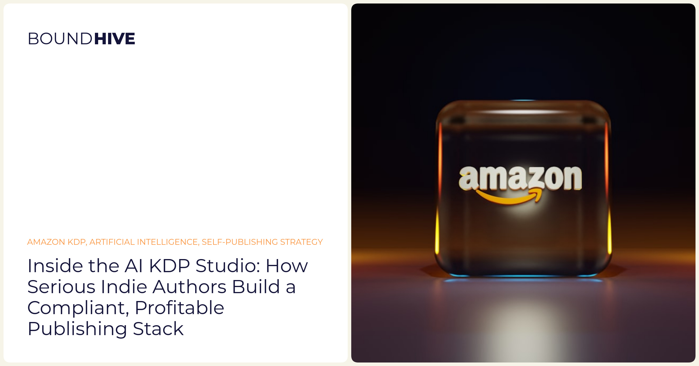 Inside the AI KDP Studio: How Serious Indie Authors Build a Compliant, Profitable Publishing Stack || 'What’s happening at books publishing possibilities.'